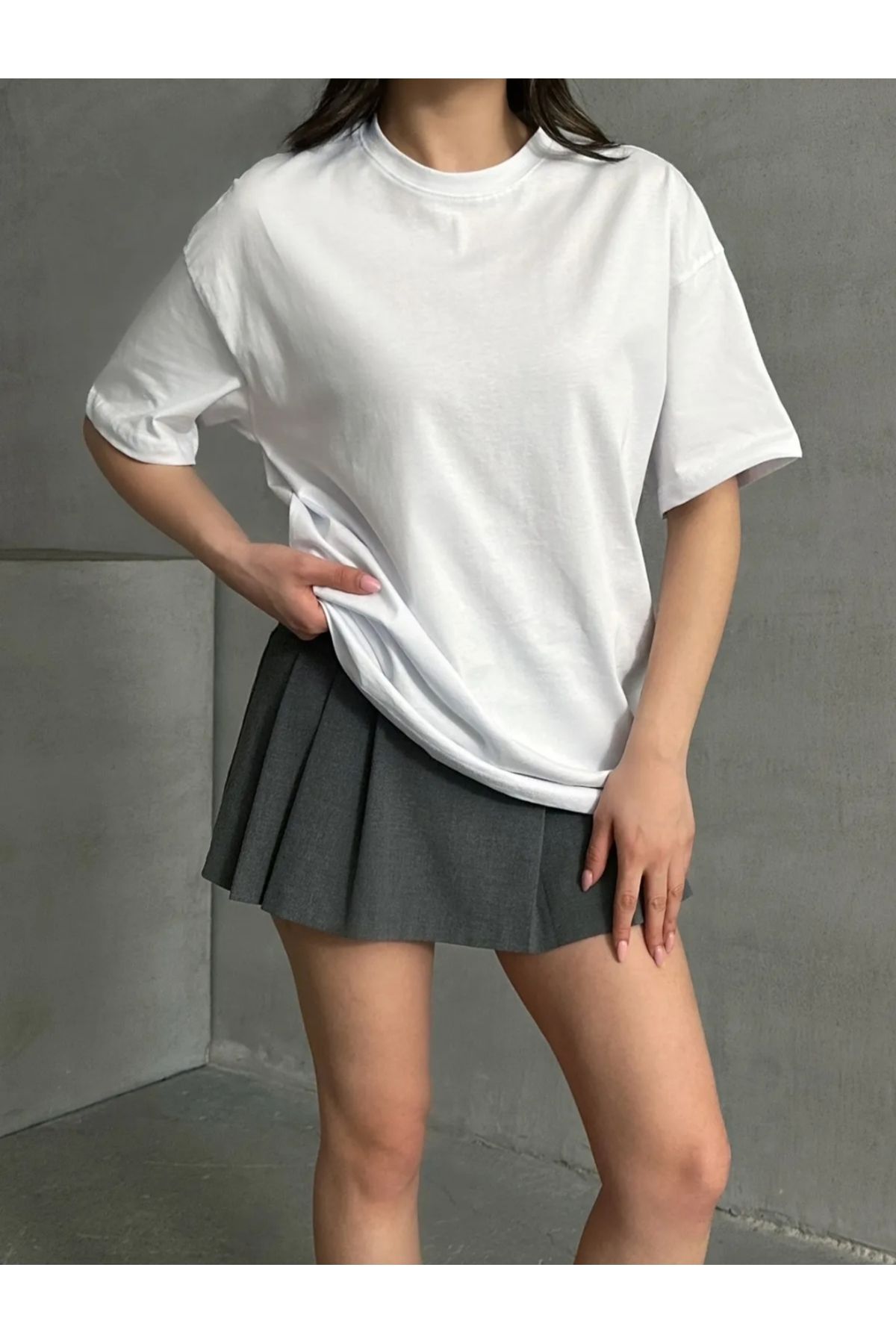 mirantekstil Yeni sezon oversize t-shırt