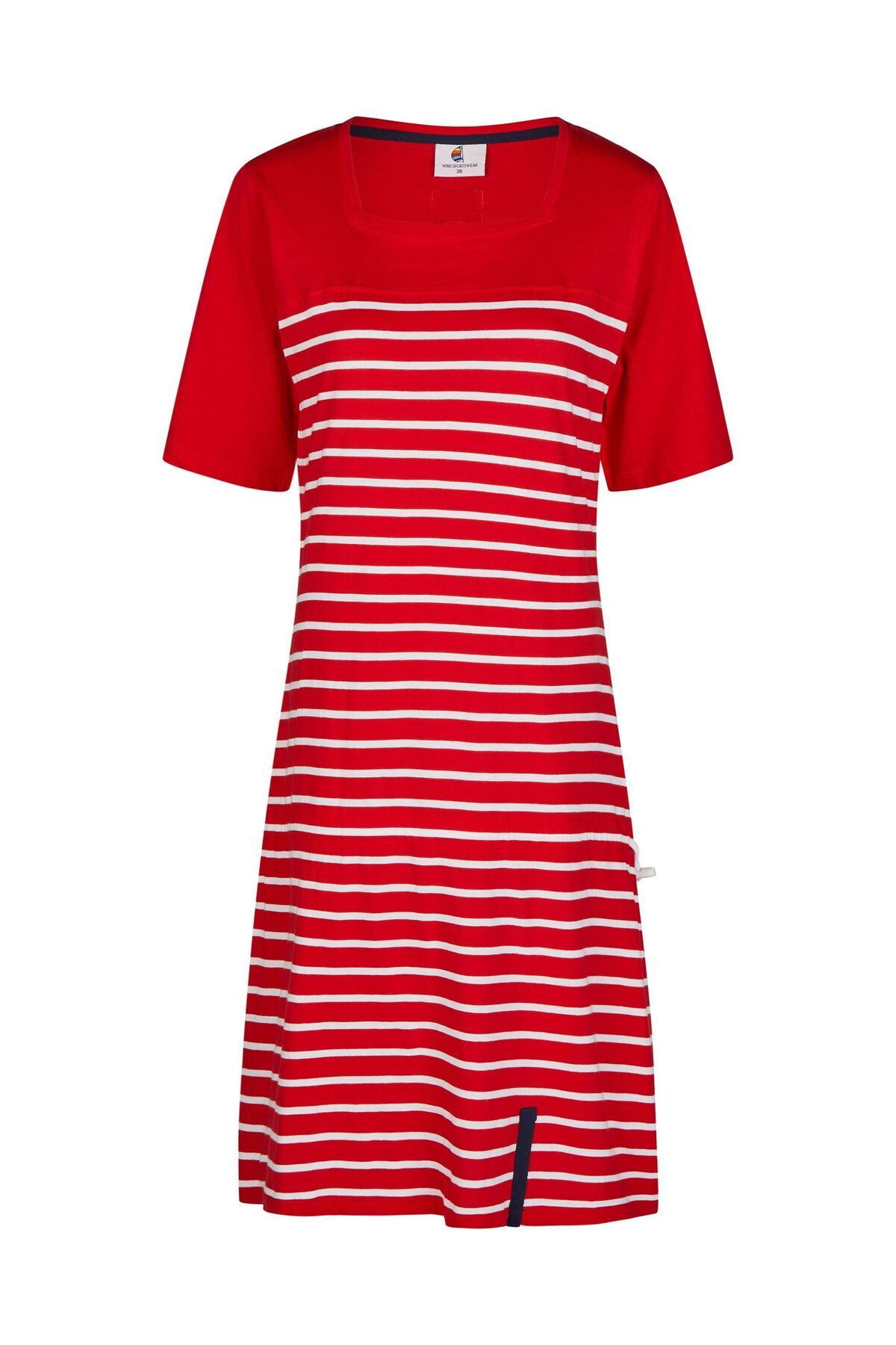 wind sportswear-Maritimes Strandkleid Gestreift, Knielang, Maritim 1