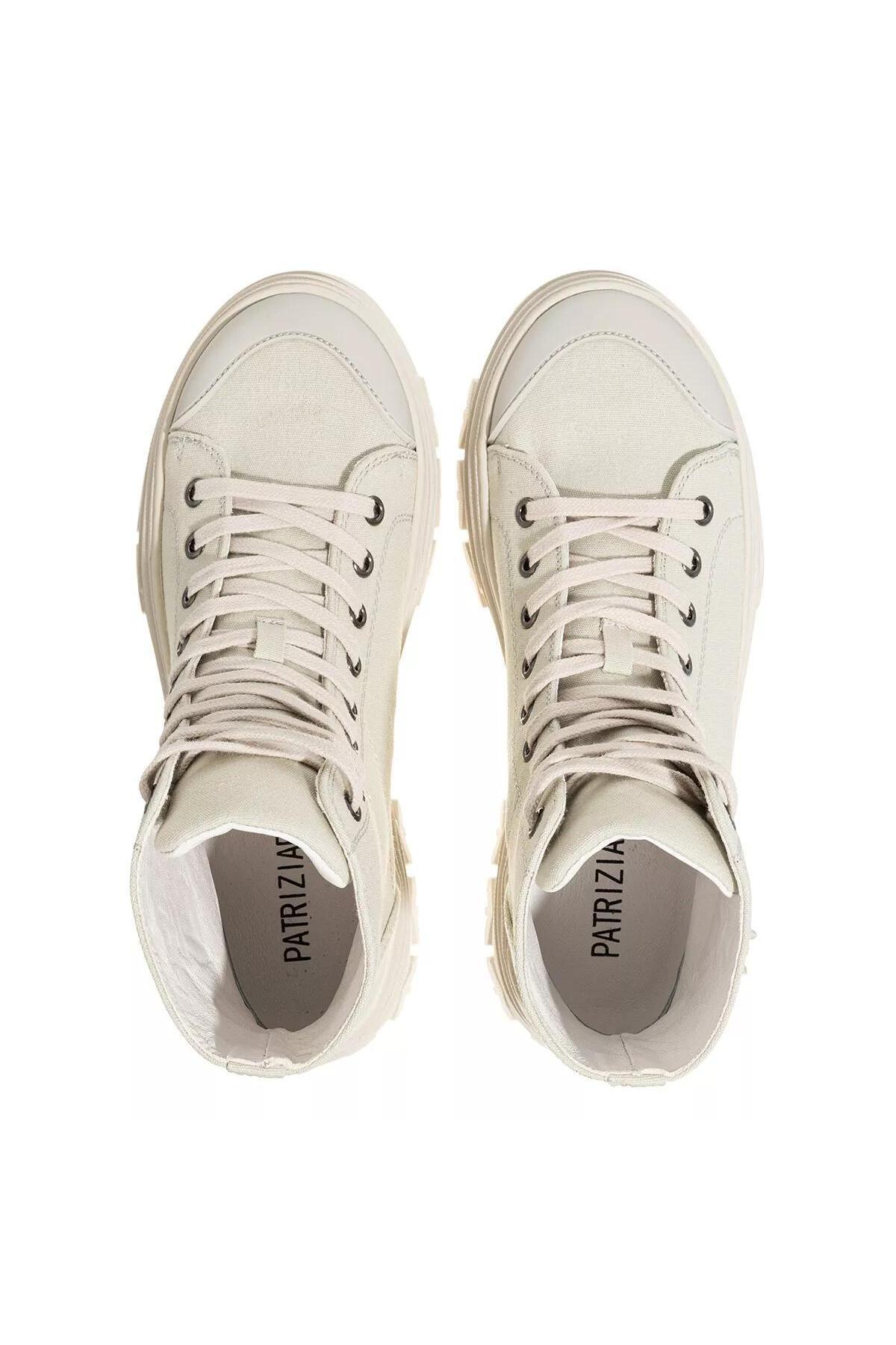 Patrizia Pepe-Urban Fly Sneaker Canvas Aschgrau 4