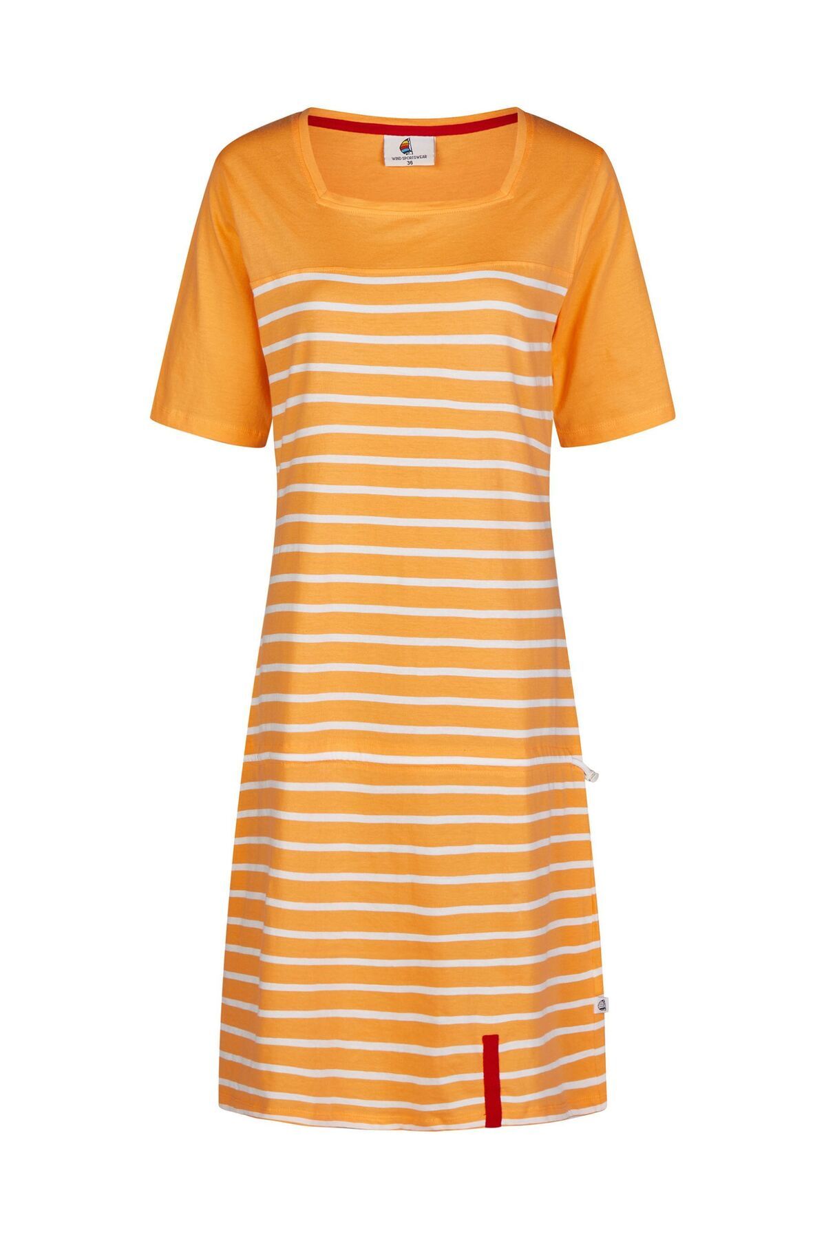 wind sportswear-Maritimes Strandkleid Gestreift, Knielang, Maritim 1
