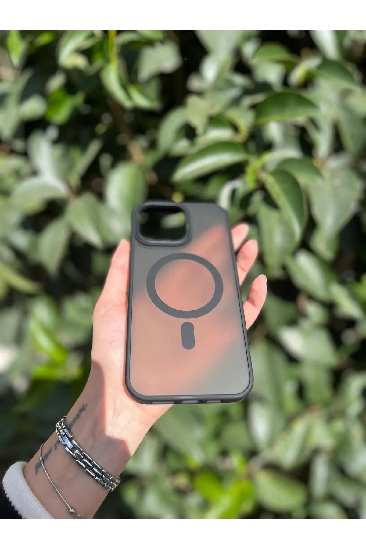 MYWORLD Iphone 16 Pro uyumlu Magsafe Özellikli Renkli Kılıf