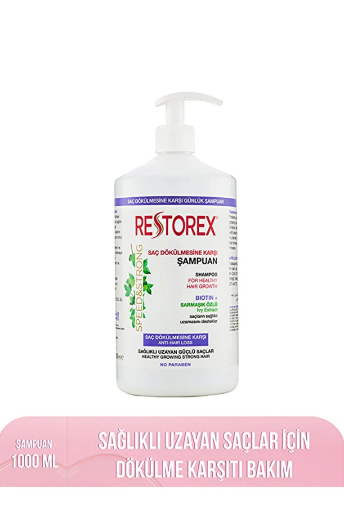 Restorex Saç Dökülmesine Karşıt Şampuan 1000 ml