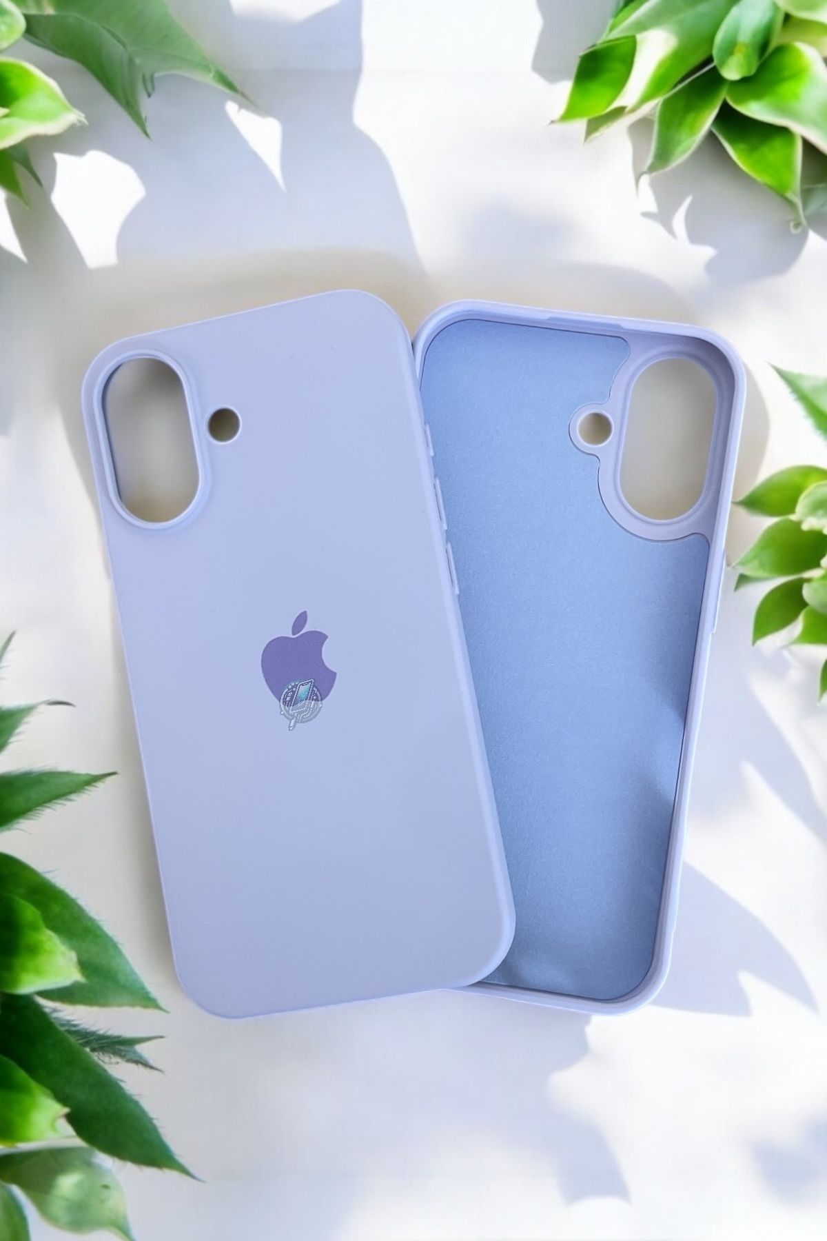 ProNorth Apple İphone 16 Kılıf Logolu Lansman Soft Yumuşak İçi Kadife Silikon Kapak / Kılıf