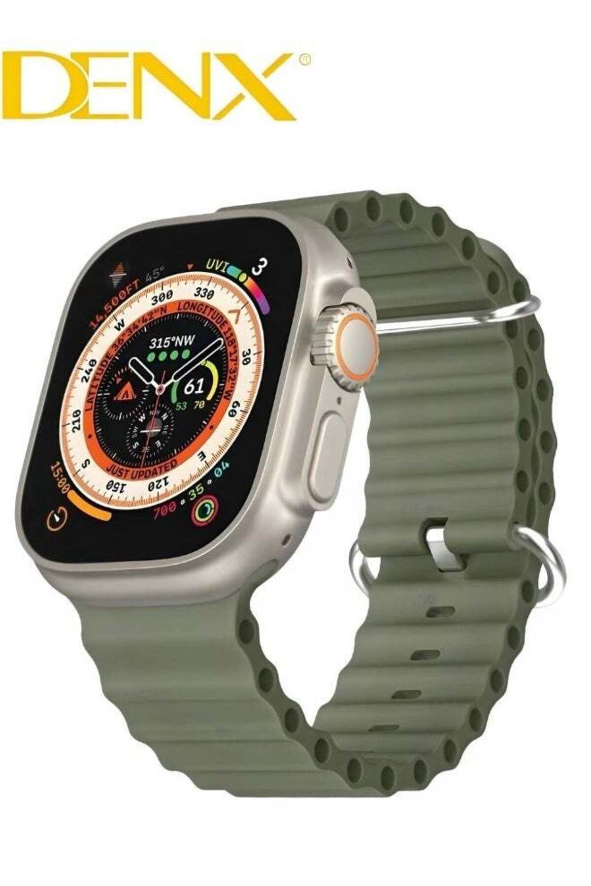 Denx-ساعة MUSLIM WATCH ULTRA الذكية الجديدة من السلسلة 8 بشاشة كاملة تعمل مع نظامي Android و IOS 3