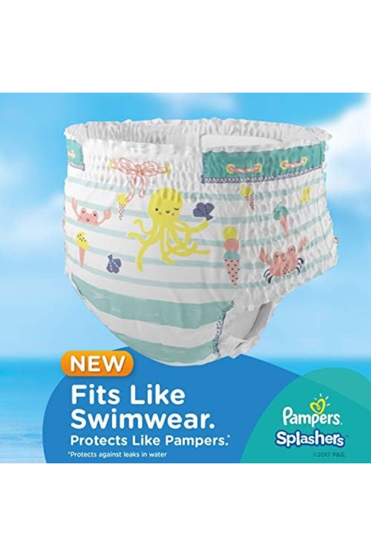 Pampers-Splashers Pants, Size 5-6, 10 Count 8