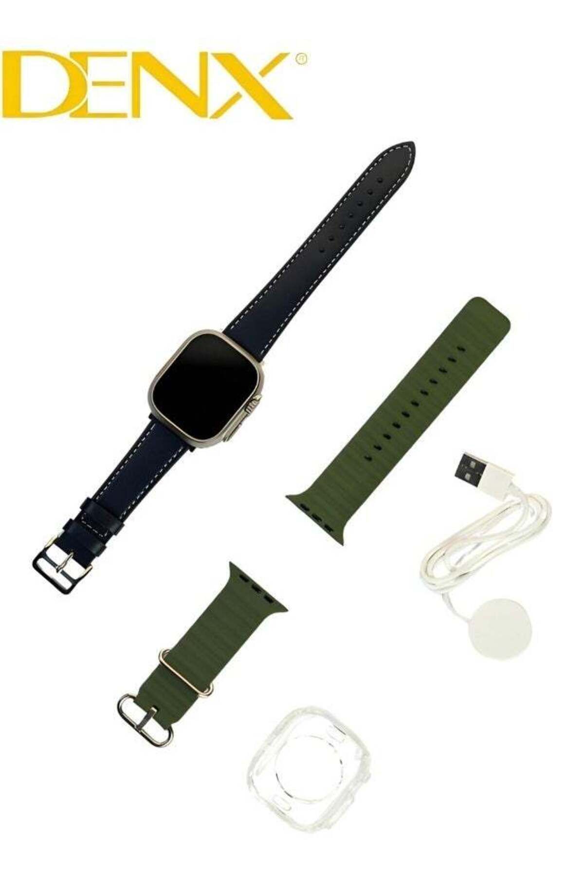 Denx-ساعة MUSLIM WATCH ULTRA الذكية الجديدة من السلسلة 8 بشاشة كاملة تعمل مع نظامي Android و IOS 5