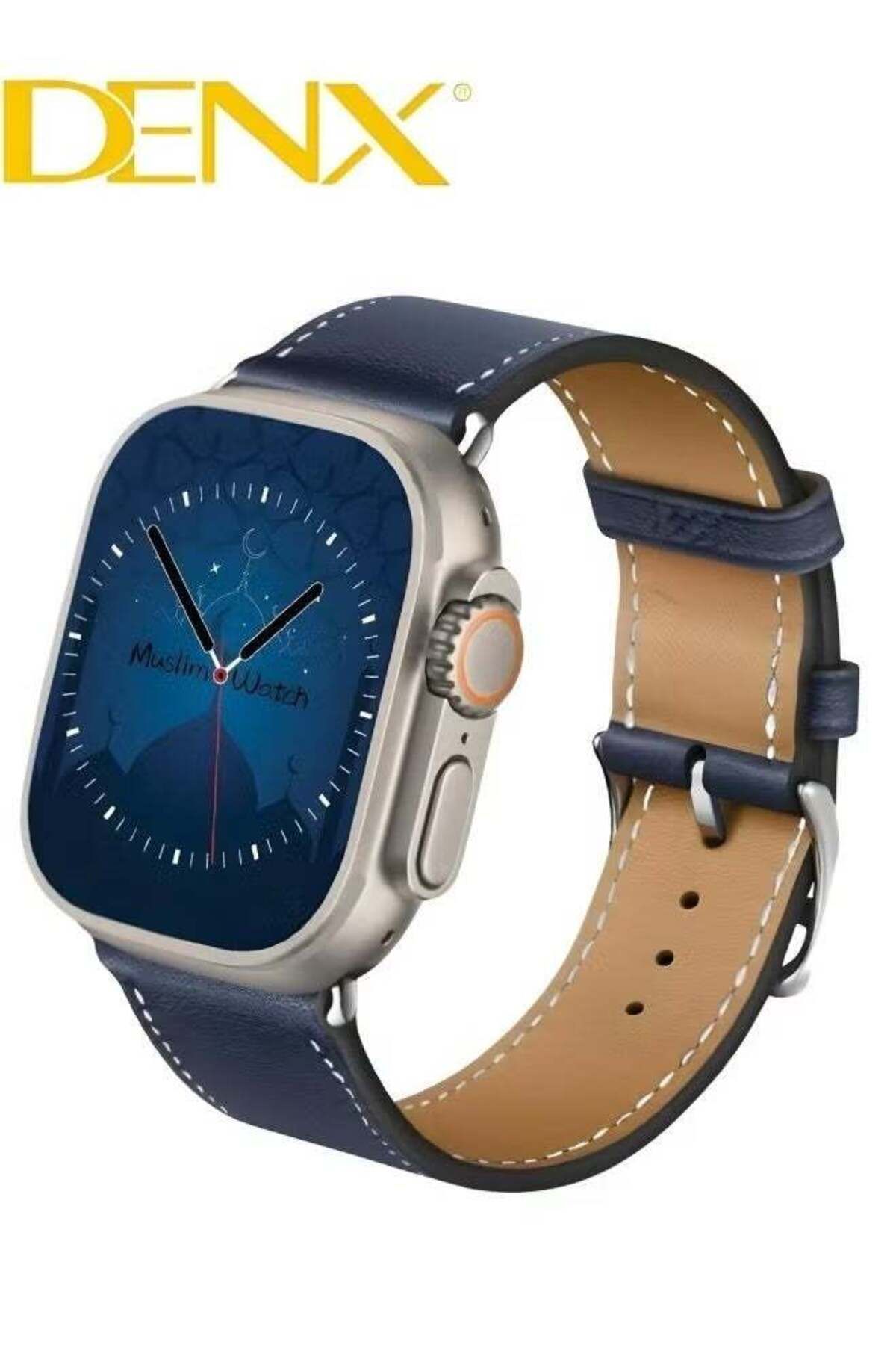 Denx-ساعة MUSLIM WATCH ULTRA الذكية الجديدة من السلسلة 8 بشاشة كاملة تعمل مع نظامي Android و IOS 5