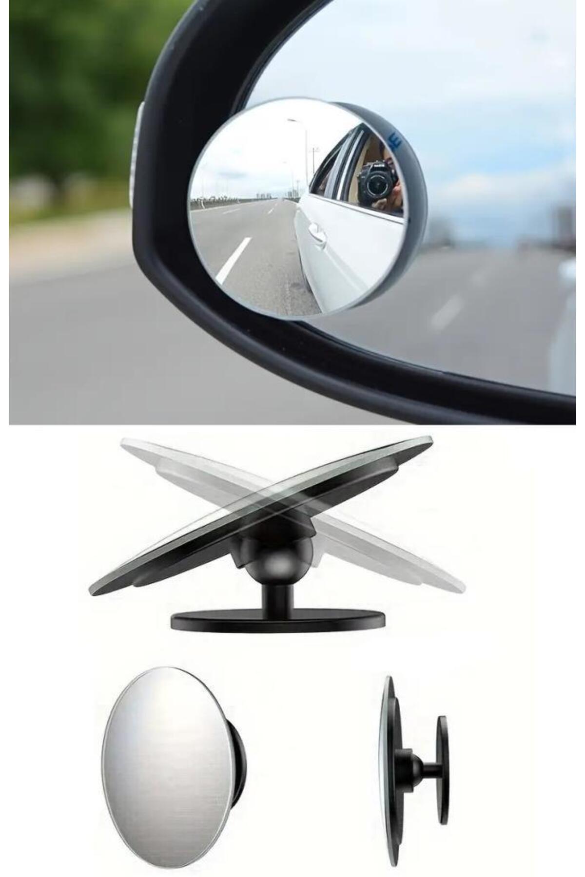 sanal trend 2 Adet Ayarlanabilir Çerçevesiz Araba Kör Nokta Ayna Seti