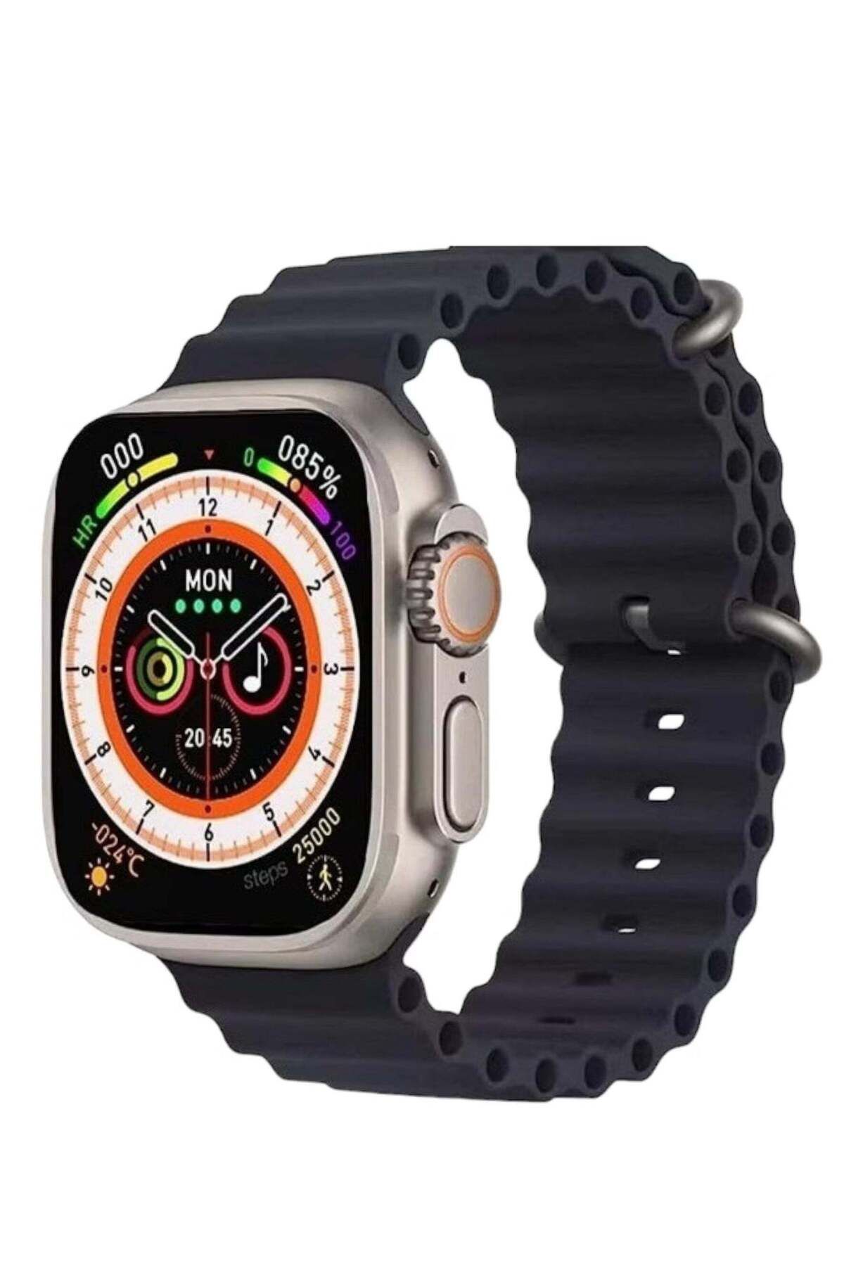Denx-ساعة MUSLIM WATCH ULTRA الذكية الجديدة من السلسلة 8 بشاشة كاملة تعمل مع نظامي Android و IOS 1