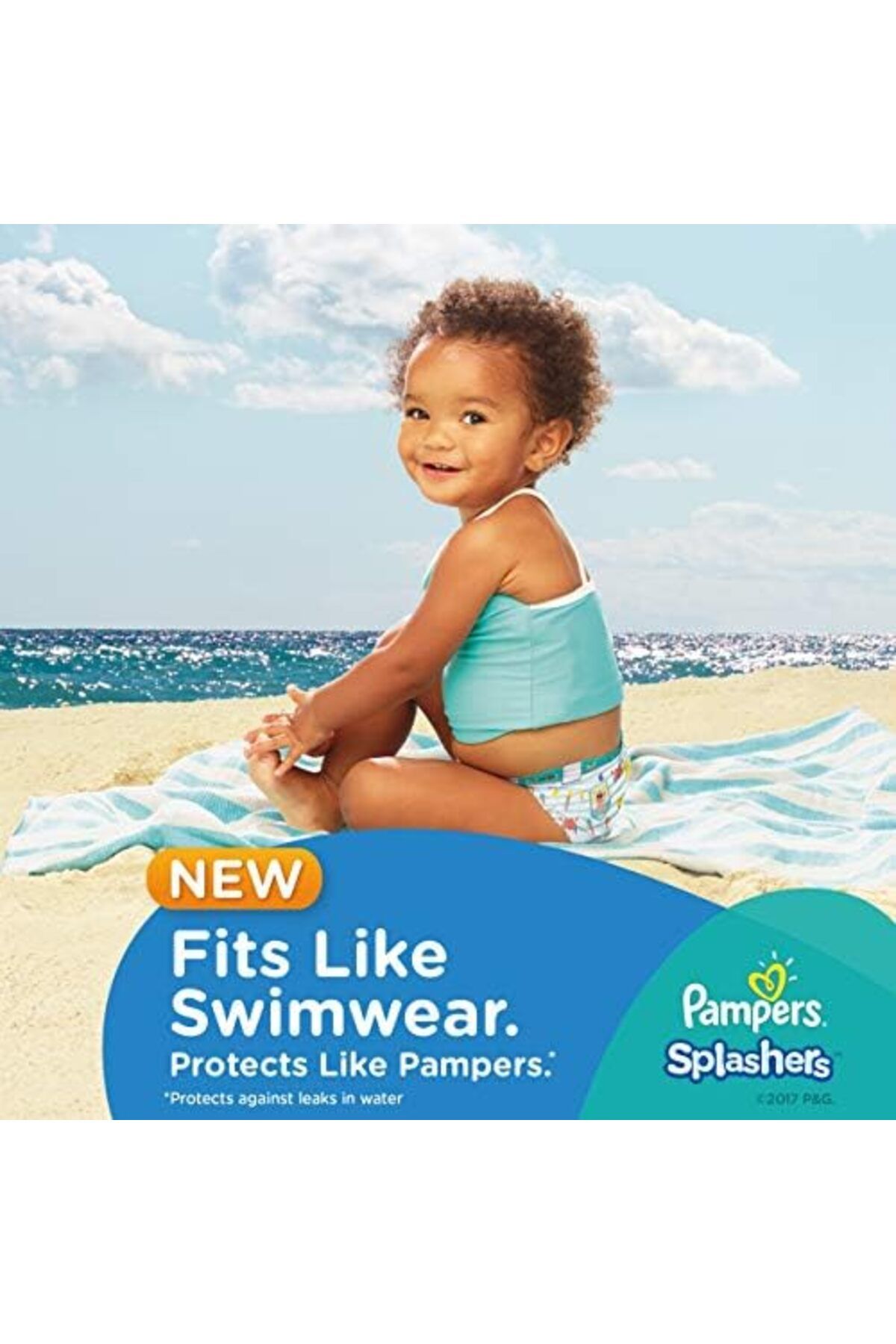 Pampers-Splashers Pants, Size 5-6, 10 Count 6