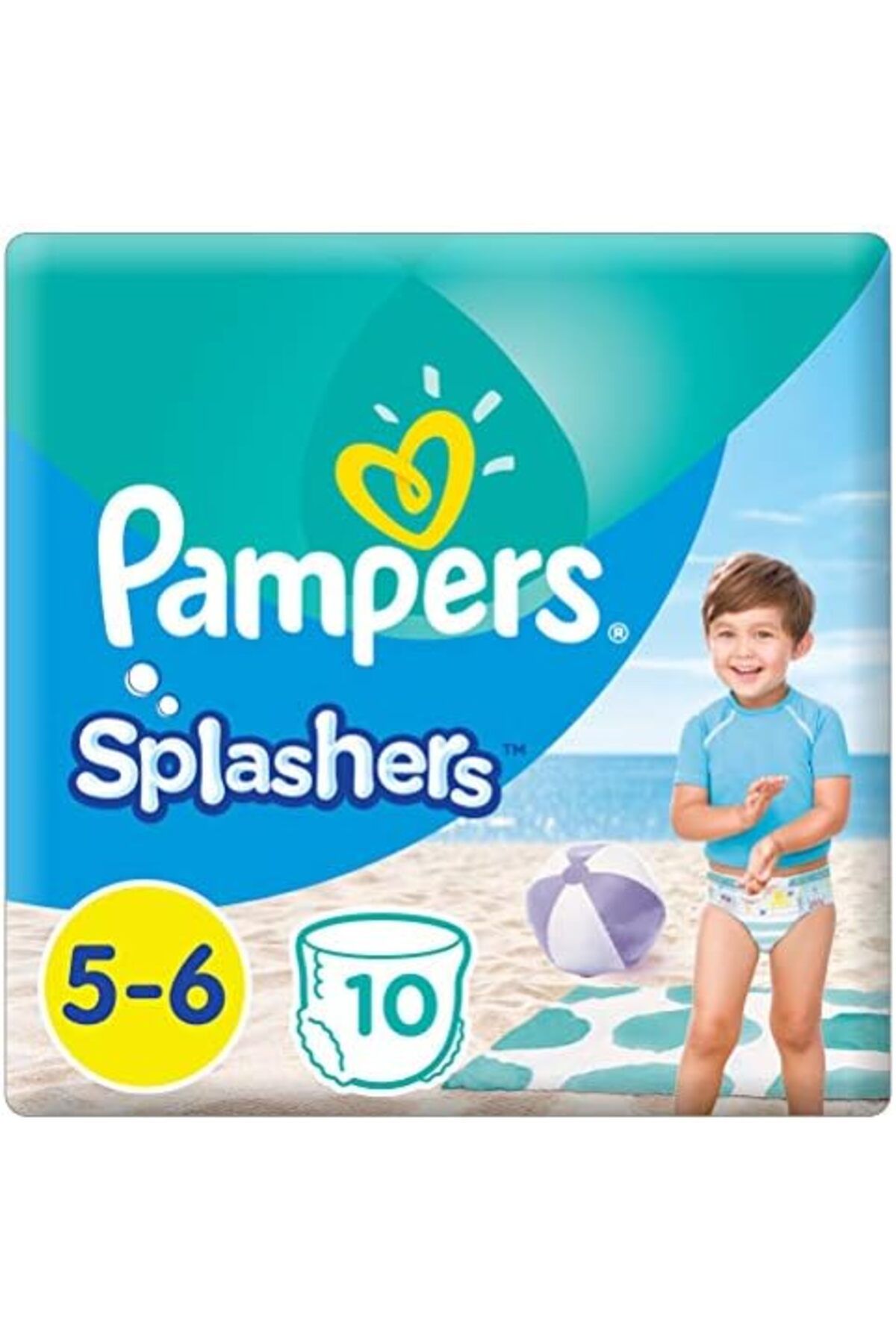 Pampers-Splashers Pants, Size 5-6, 10 Count 2
