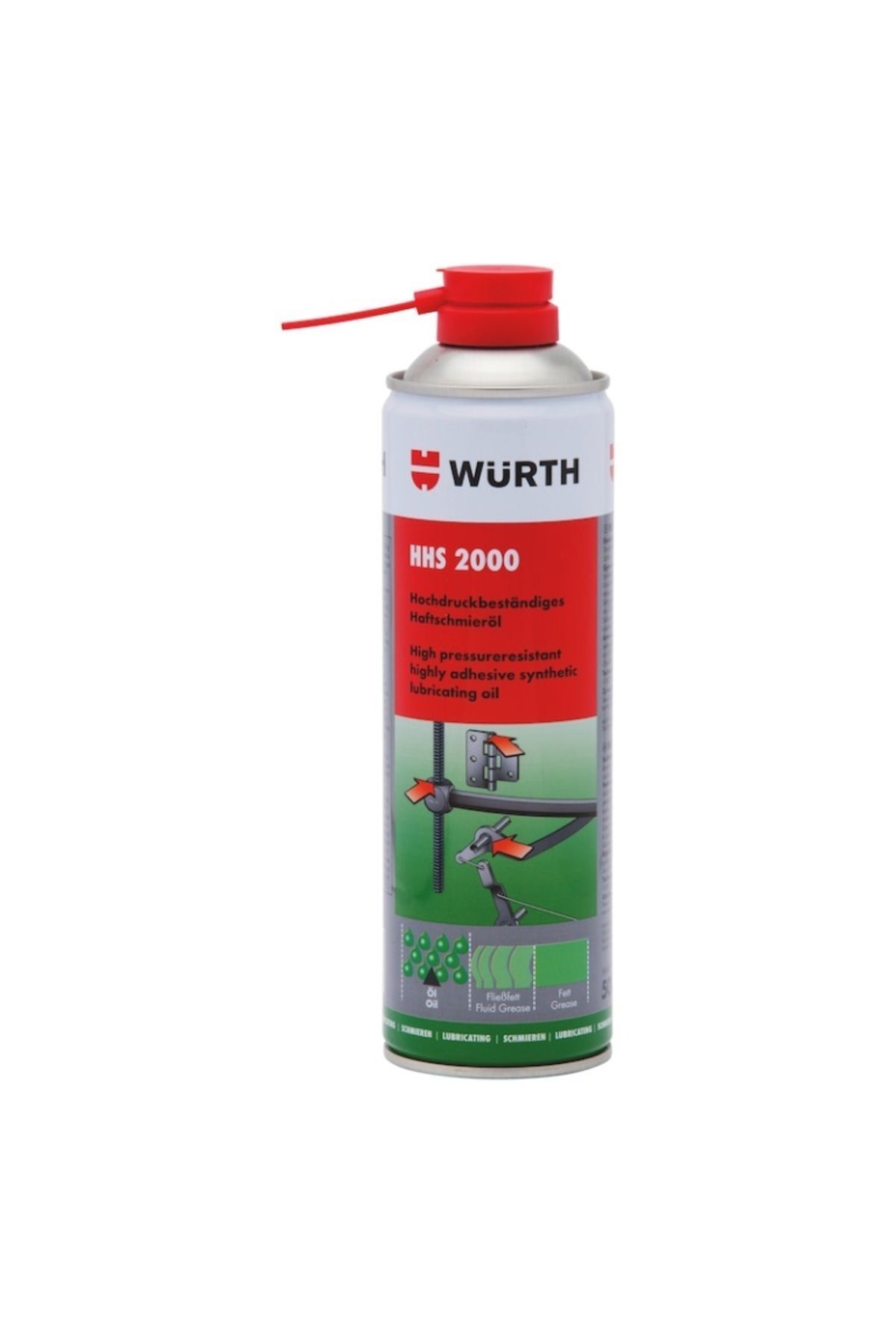 Würth Yağlama Spreyi Hhs 2000 500ml