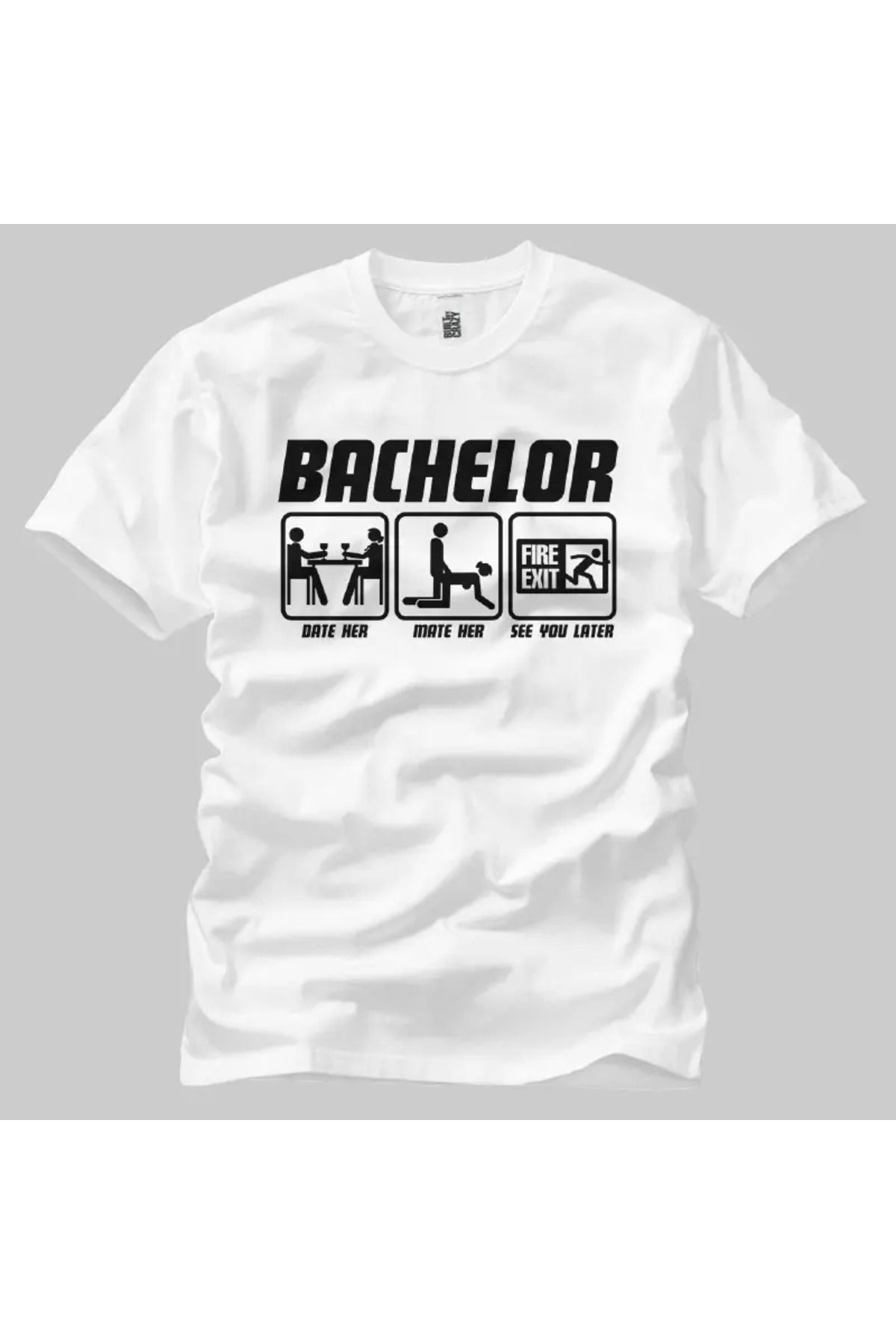 Built By Crazy Bachelor Unisex Tişört