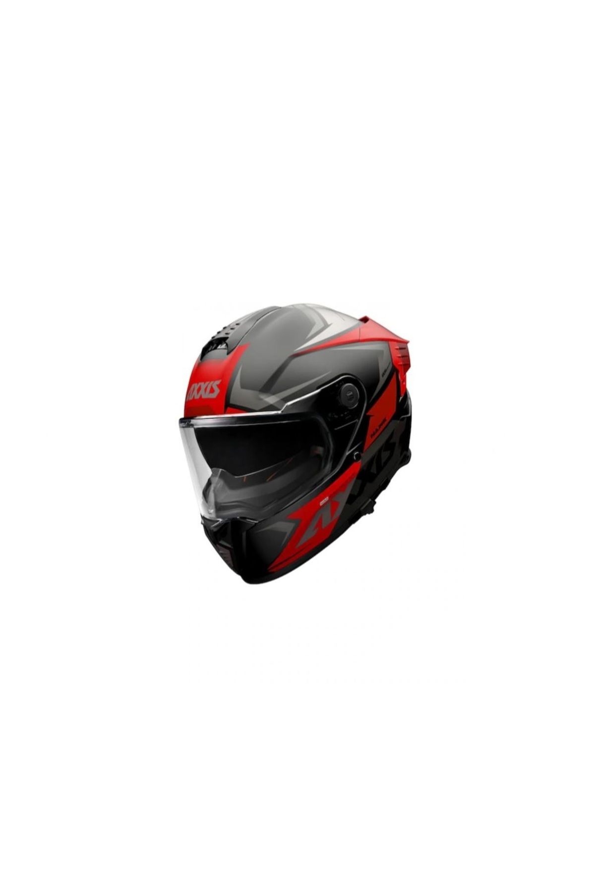 AXXIS Hawk Evo Sv Ixil B15 Full Face Kask Mat Kırmızı