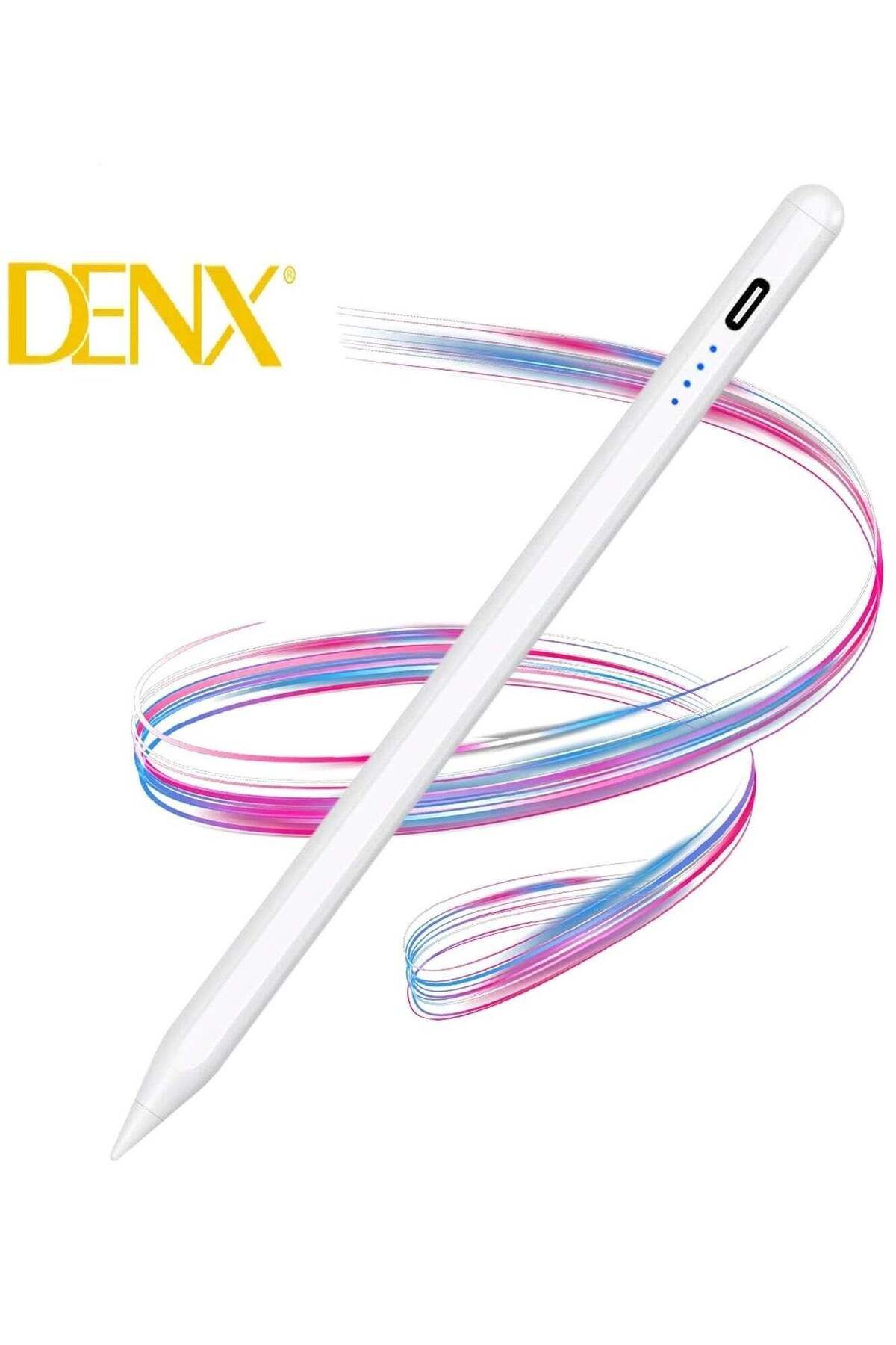 Denx-قلم ستايلس عالمي للأجهزة اللوحية والهواتف الذكية، يدعم أنظمة ويندوز، آيفون، وأندرويد، أبيض 5