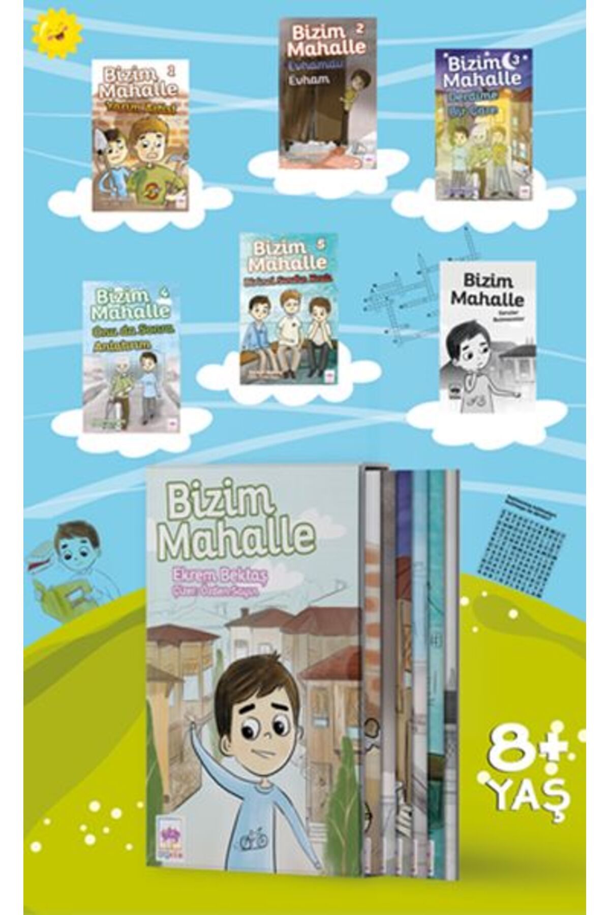 Destek Yayınları Bizim Mahalle (5 Kitap Takım Kutulu Set)