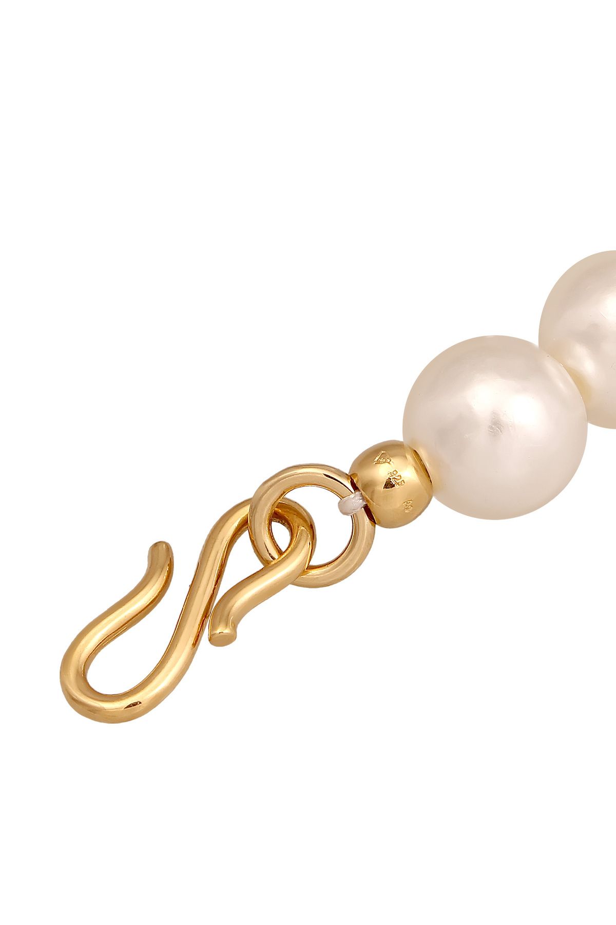 ELLI-Colier Dama Elegant Cu Sintetizator. Perle din argint 925 placat cu aur 3