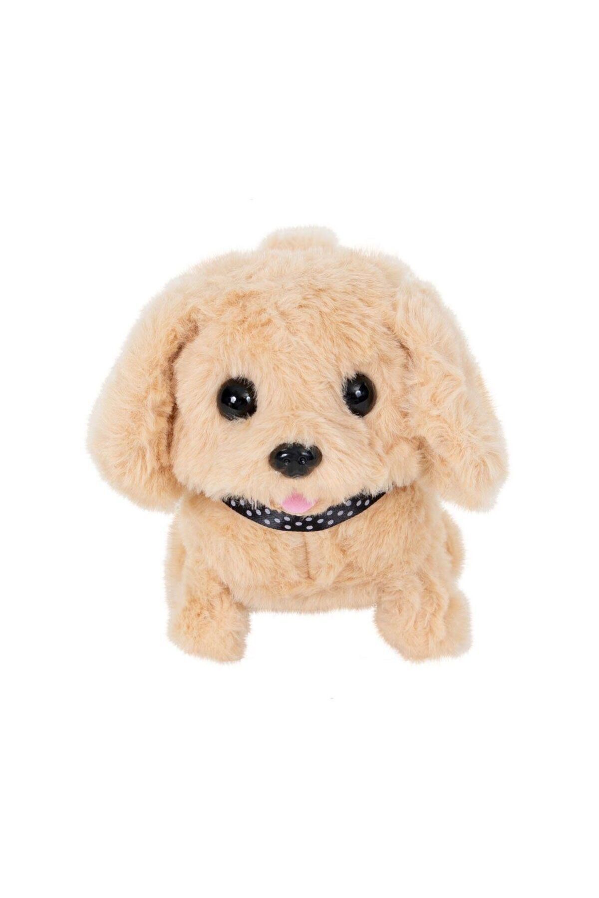 melfxxl eticaret 4248 Sesli Hareketli Peluş Köpek Karamel -Sunman