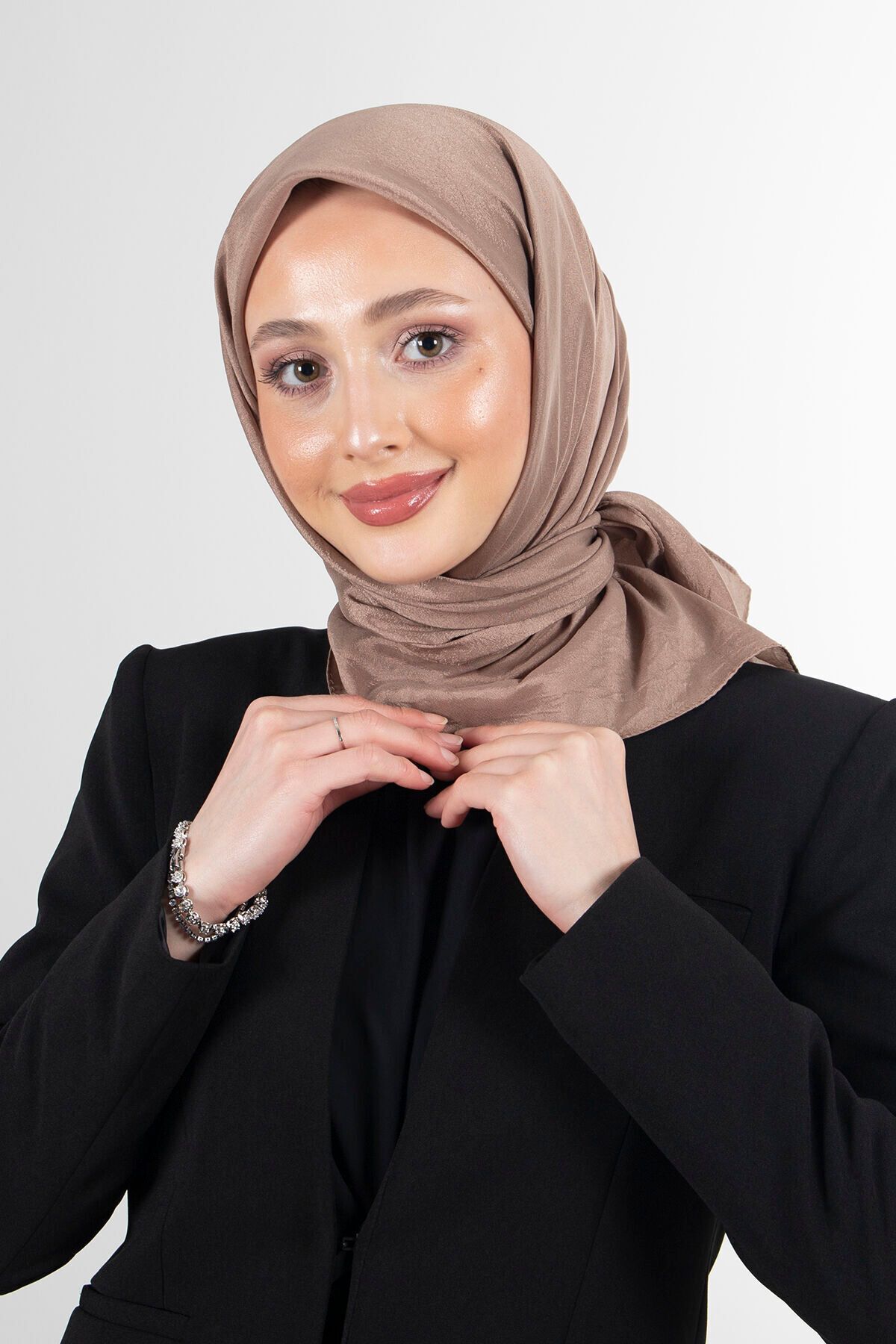 haremscarfs Brisa Vual Eşarp (Vizon)