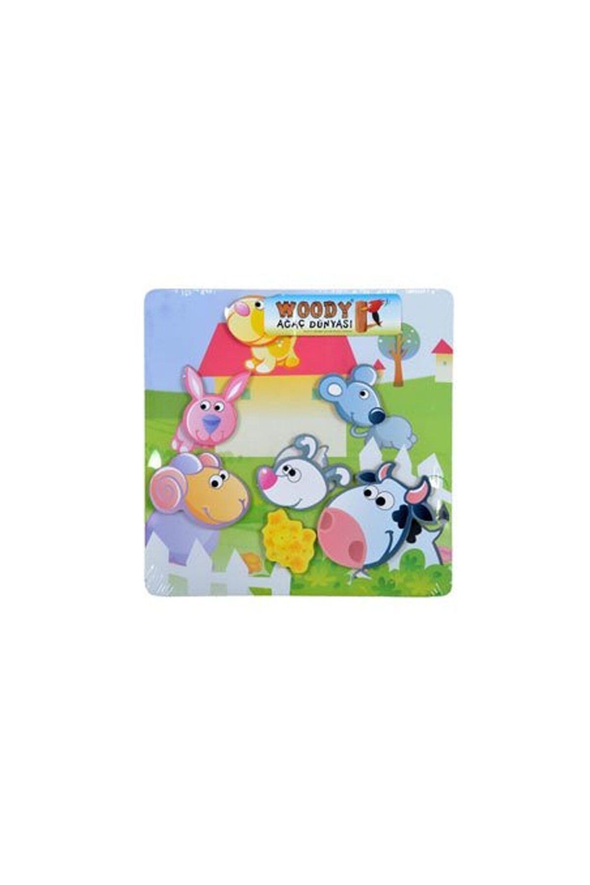 melfxxl eticaret 30058 Ahşap Puzzle 3D Kafalar
