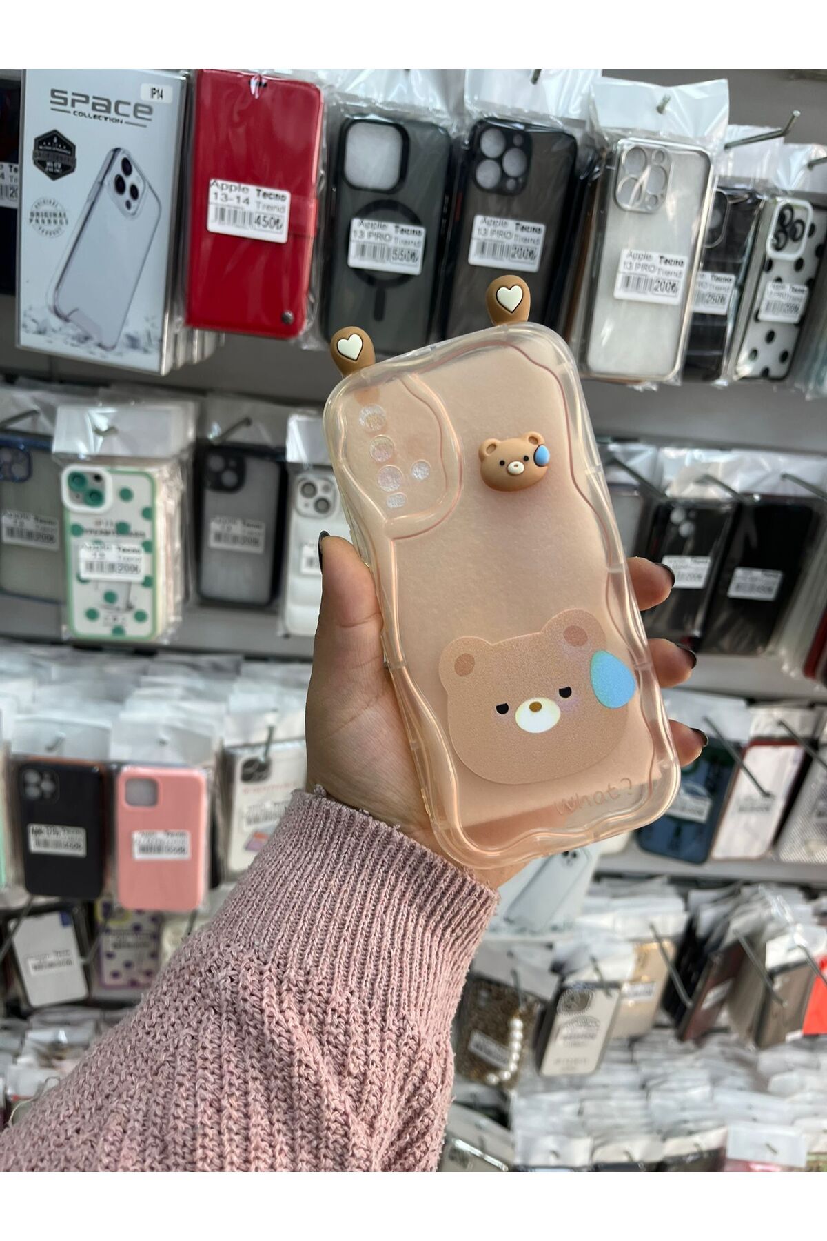 TECNOTREND Xiaomi Redmi 9T 3D Desenli Kromi Silikon Kılıf