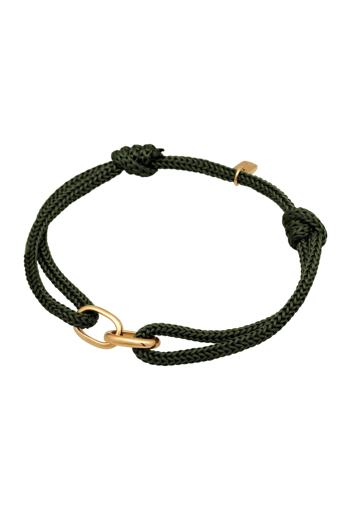 KUZZOI-Ovales Herrenarmband aus 925er-Sterlingsilber mit Nylonbindung 2