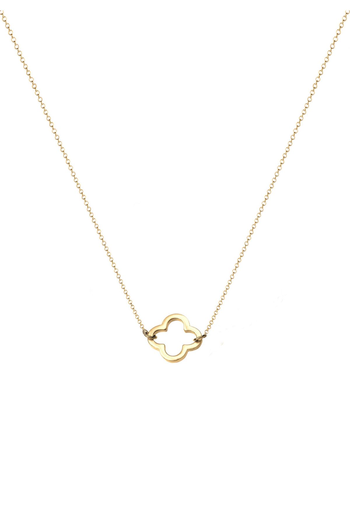 ELLI-Halskette Damen Kleeblatt Filigran Glücksbringer in 925 Sterling Silber 2
