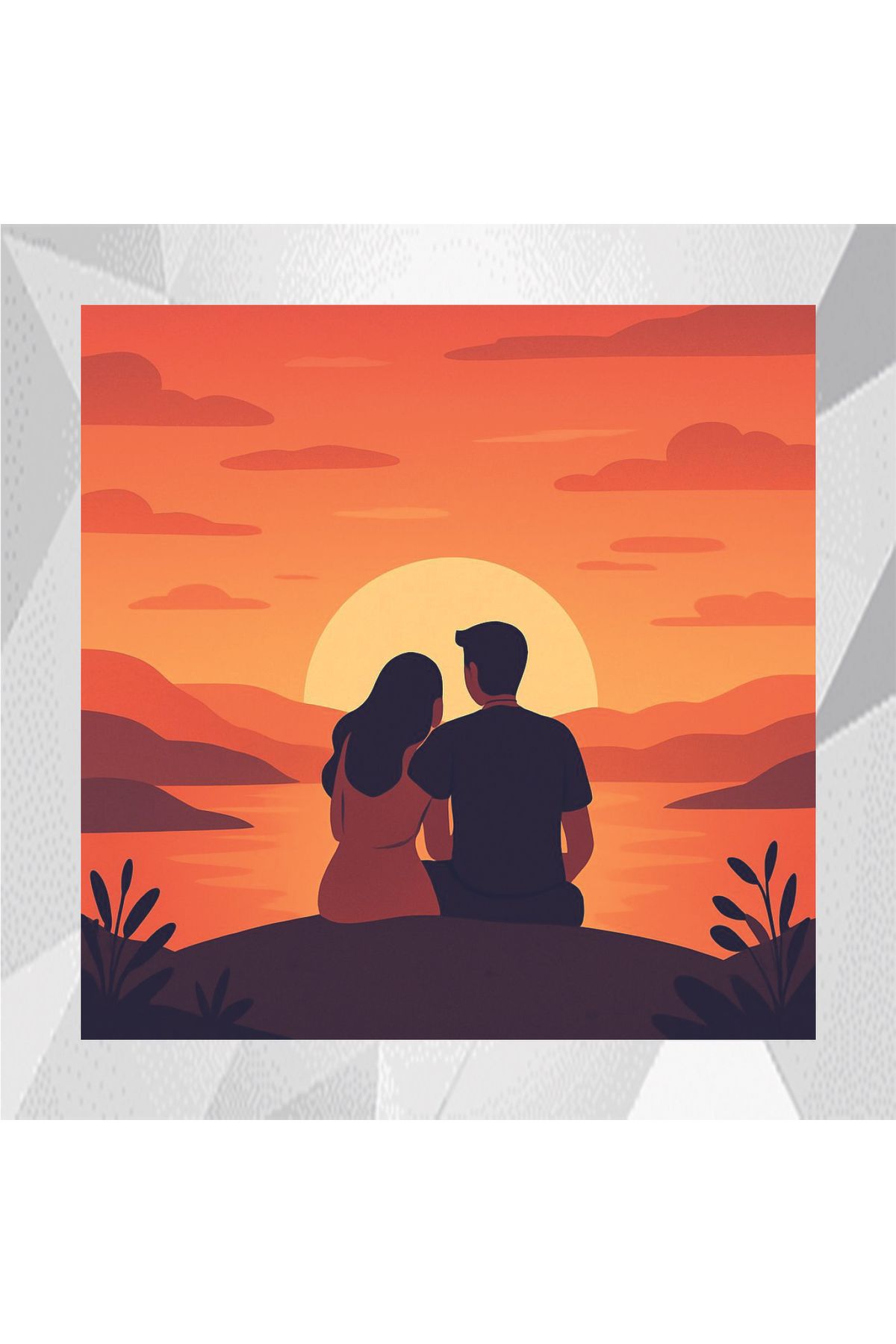 WOODENCRAFT Sunset Ahşap Puzzle Benzersiz Kesim