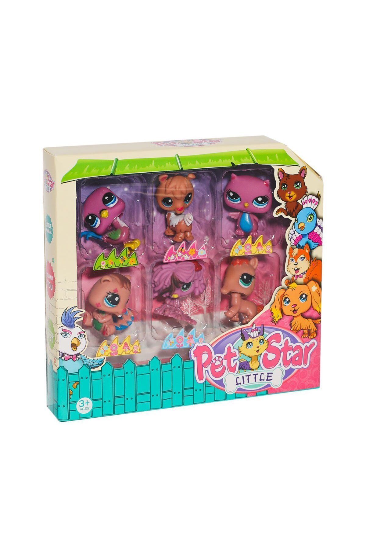 melfxxl eticaret KZL-3046A4 Little Pet Star -Kızılkaya Oyuncak