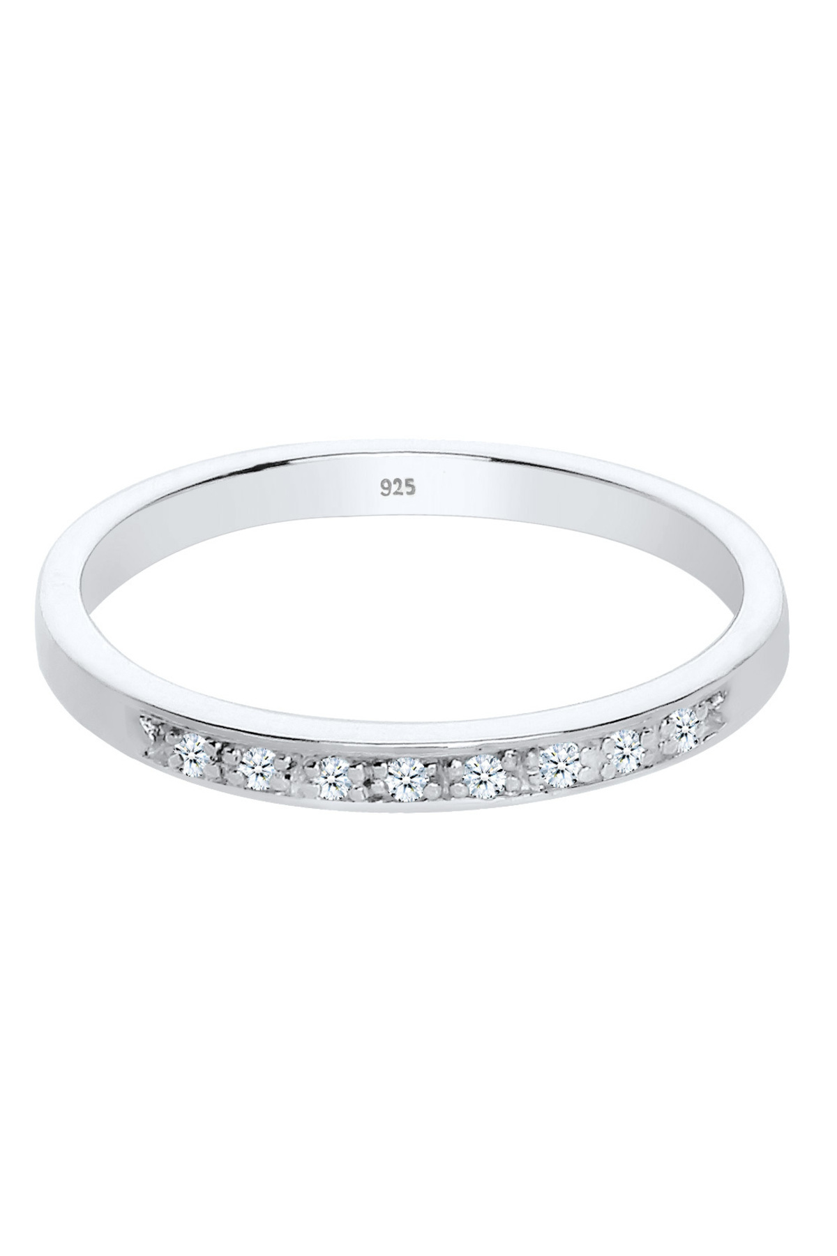 ELLI-Dámský prsten Classic Precious s diamantem (0,04 ct.) ze sterlingového stříbra 925 2