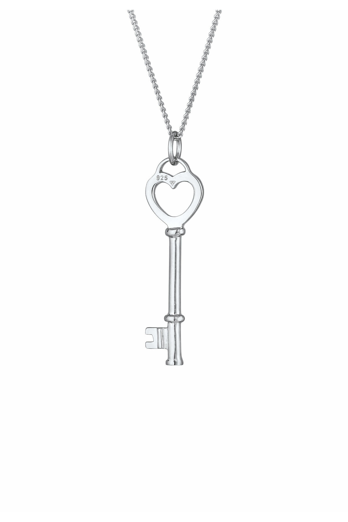 ELLI-Necklace Schlüssel Herz Liebesschlüssel 925 Silber 5