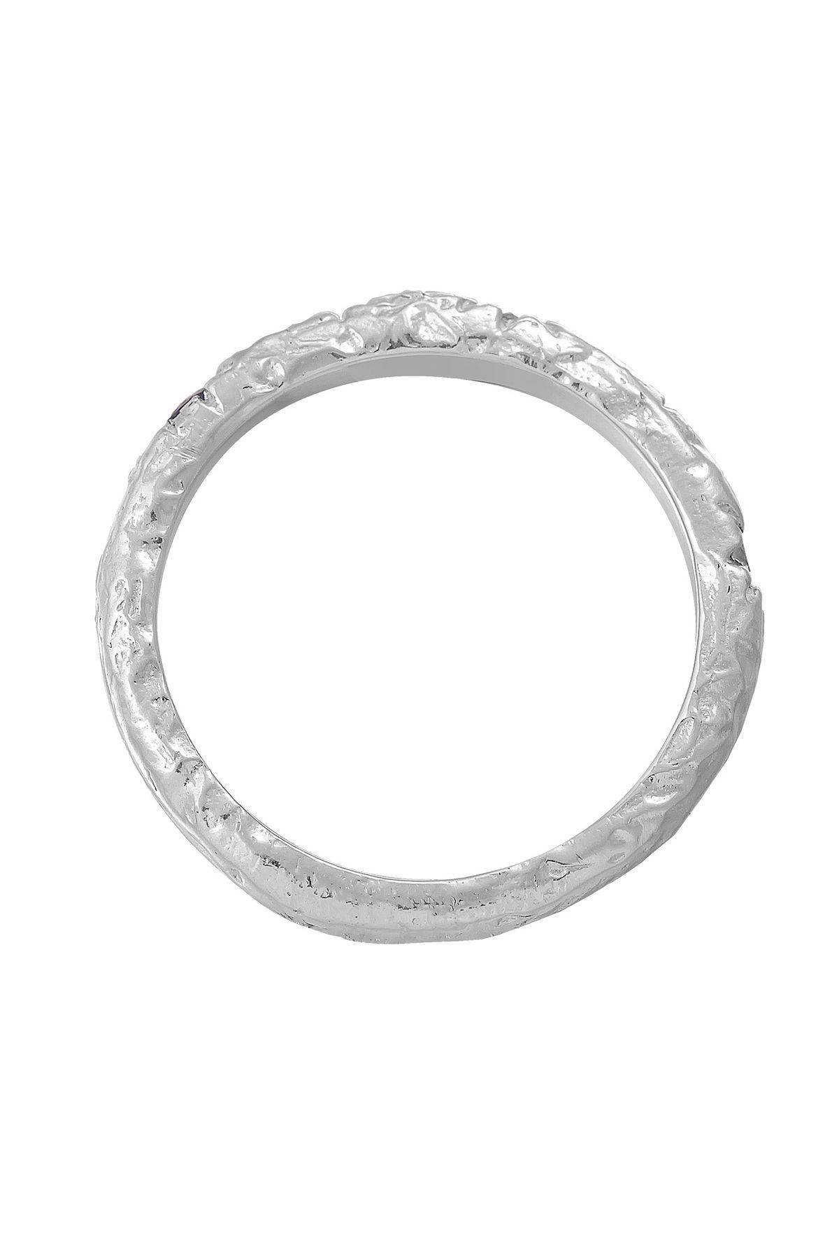 HAZE & GLORY-Starlover 925 Silber Tansanit Ring - Bandring Stern 3