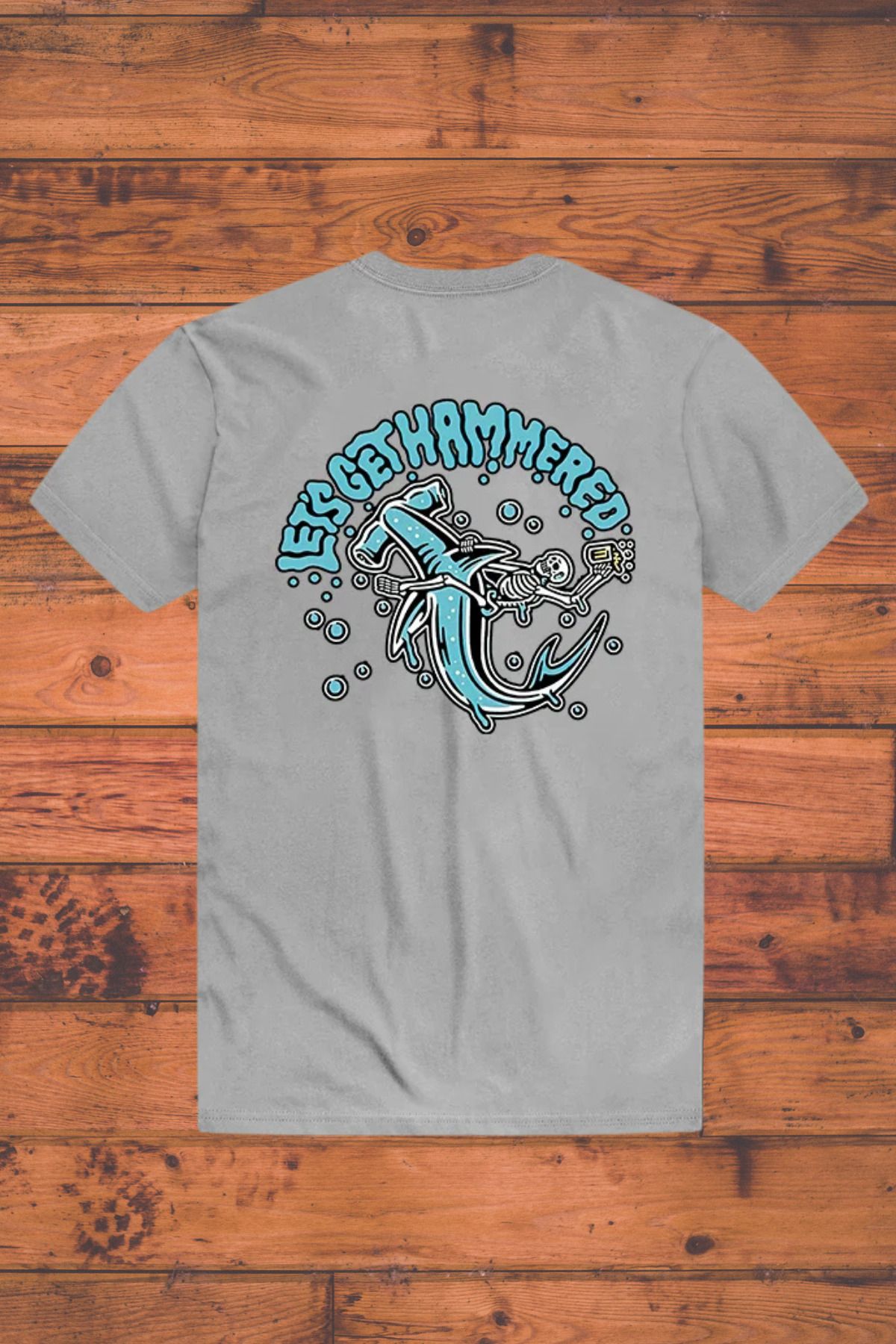 DESCARTES Let's Get Hammered Baskılı Oversize T-shirt