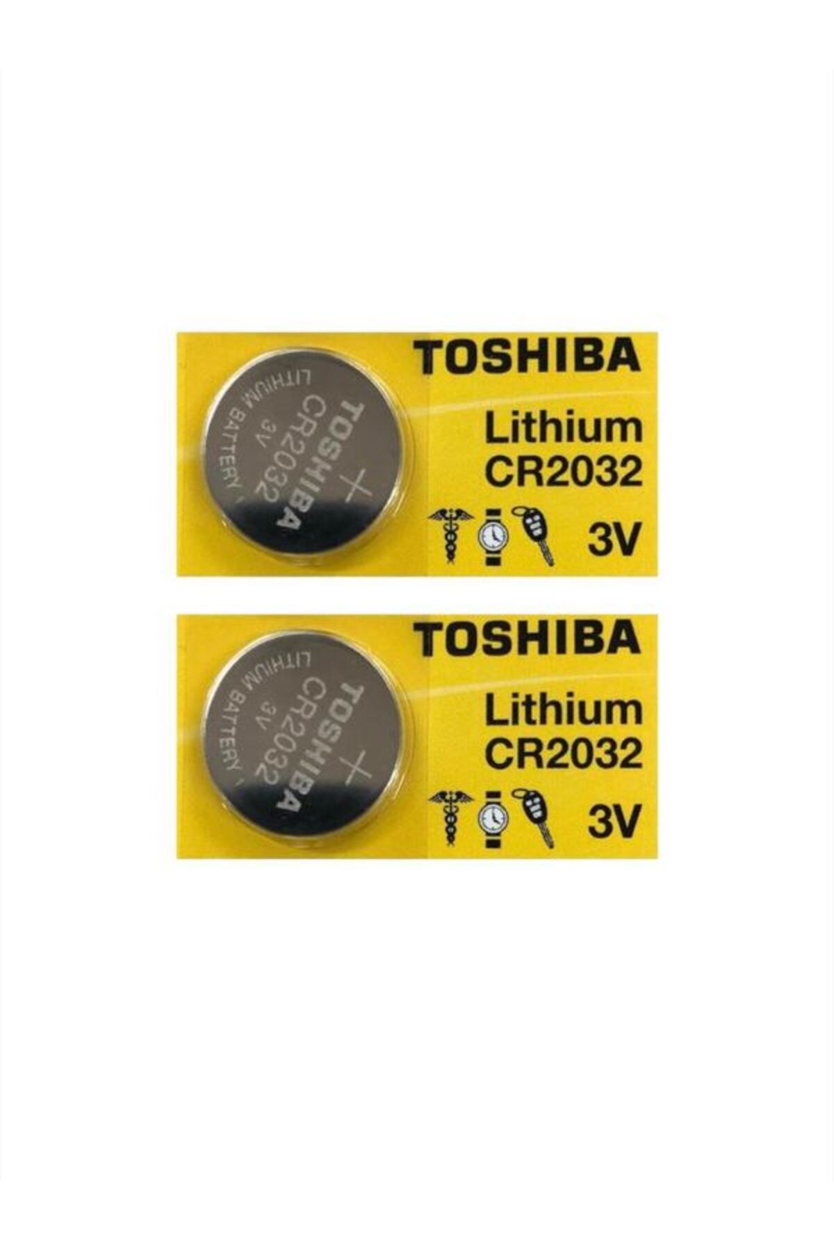 Toshiba CR2032 3V Lityum Pil 2'li Paket ERPİLSAN ELEKTRONİK