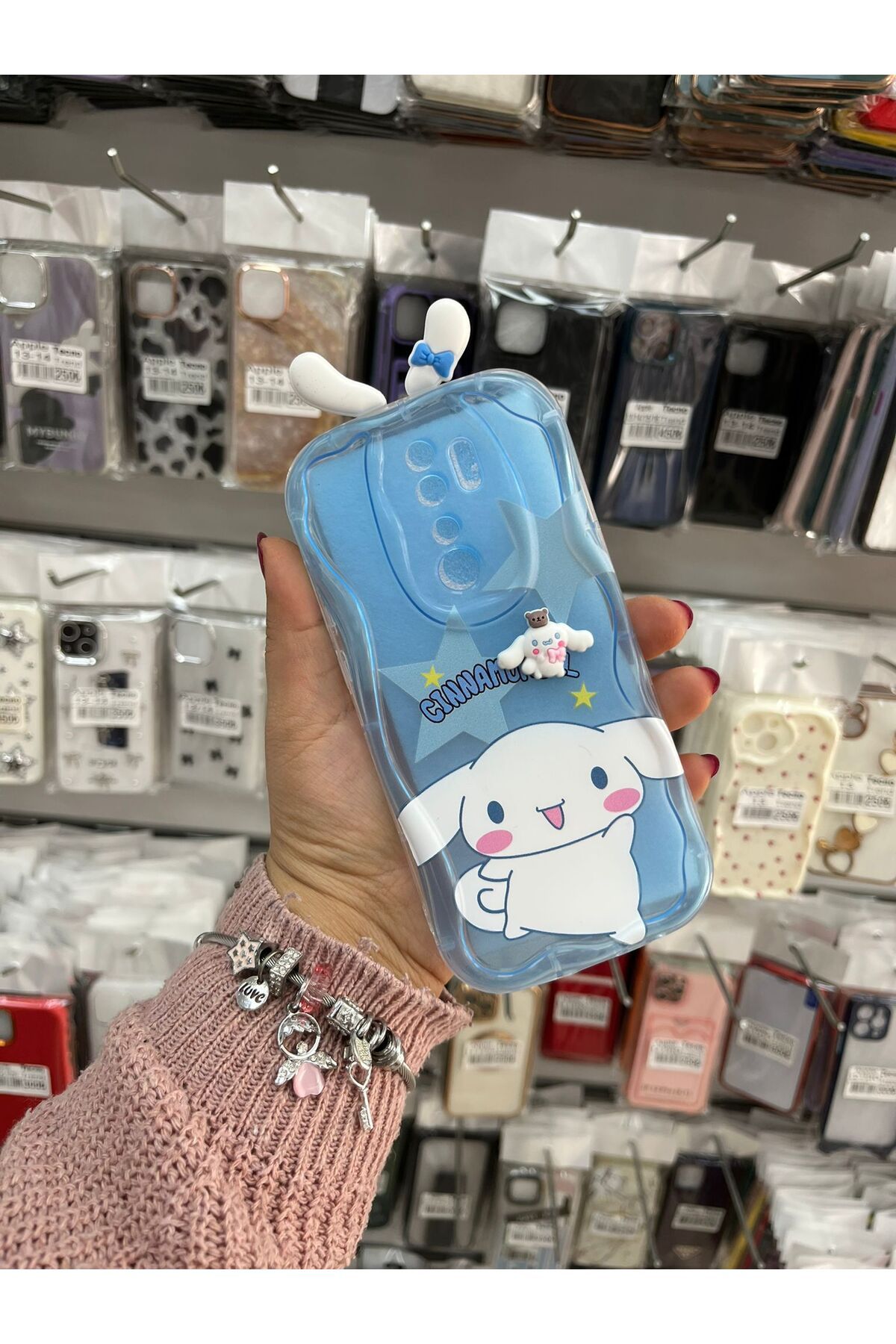 TECNOTREND Xiaomi Redmi Note 8 Pro 3D Desenli Kromi Silikon Kılıf