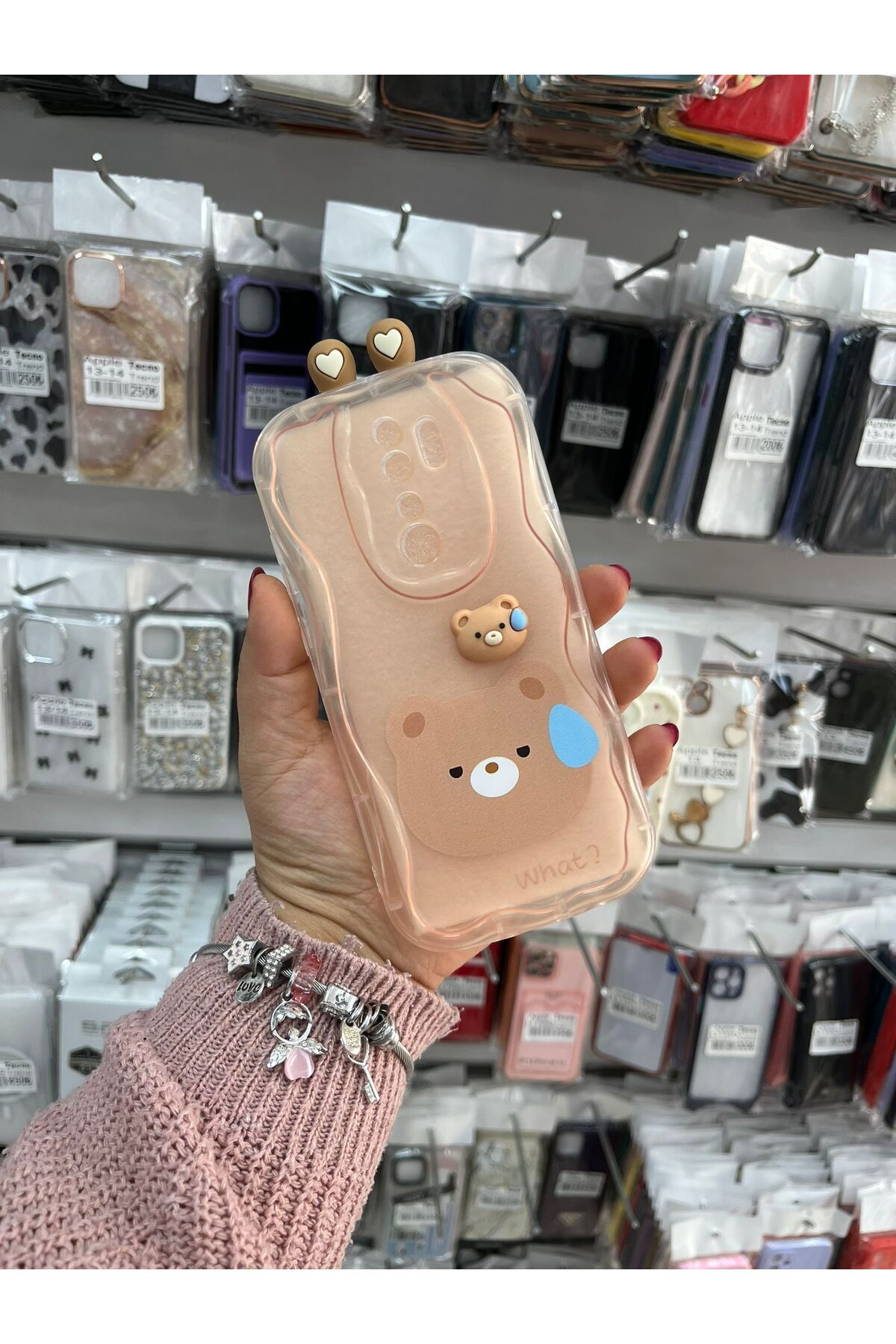 TECNOTREND Xiaomi Redmi Note 8 Pro 3D Desenli Kromi Silikon Kılıf