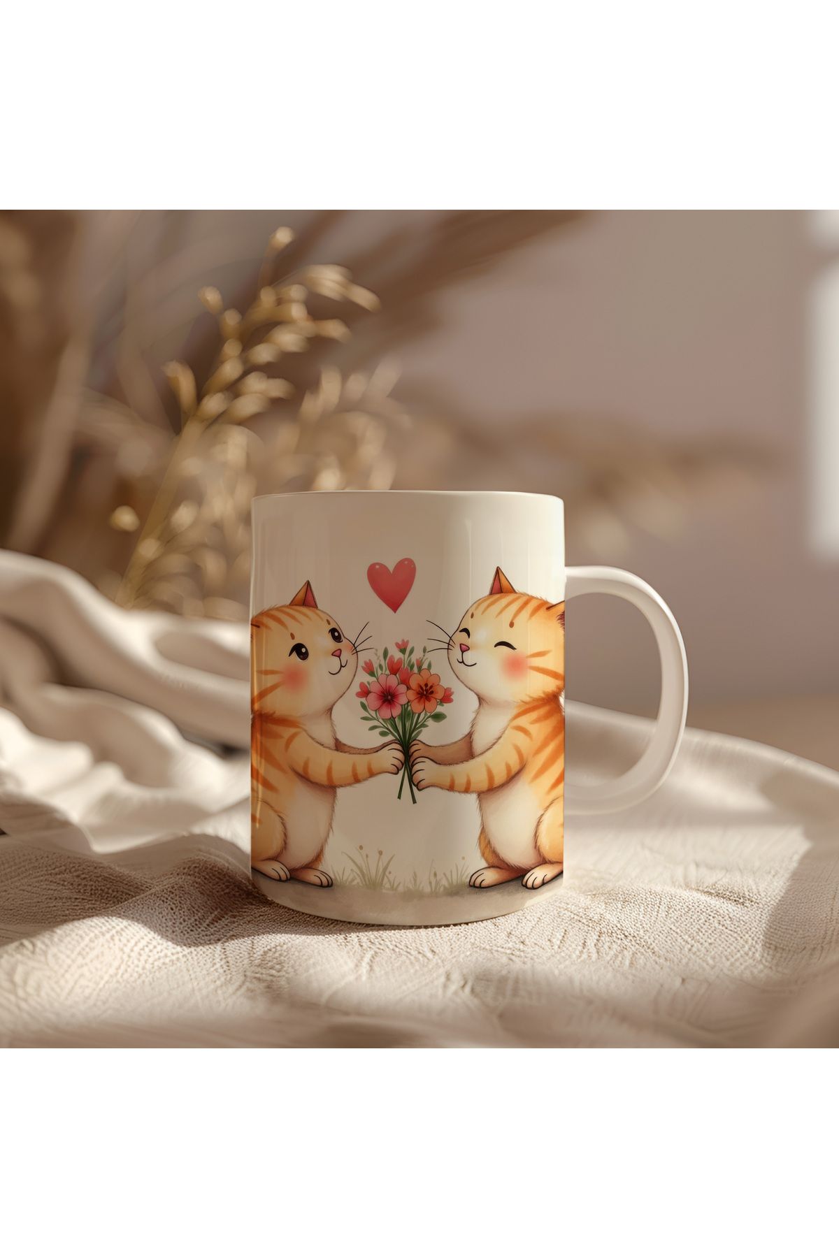 waspandhornet Sevimli Kedi Aşıkları Kupa
