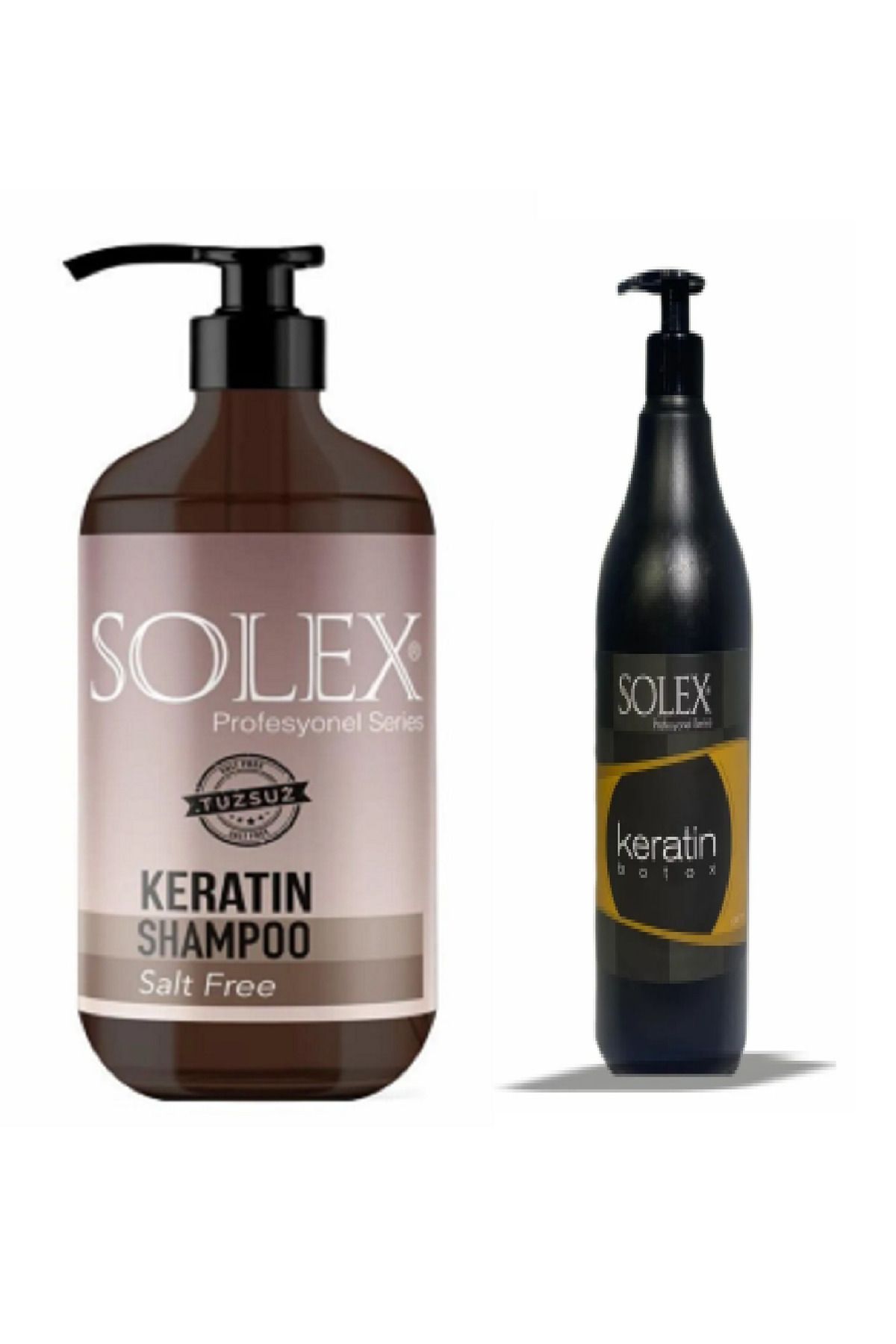 Solex Tuzsuz Professıonal Serıes Keratin Özlü Şampuan 1.000 Ml+ Kokusuz Dumansız Botox Keratin 1000 ml