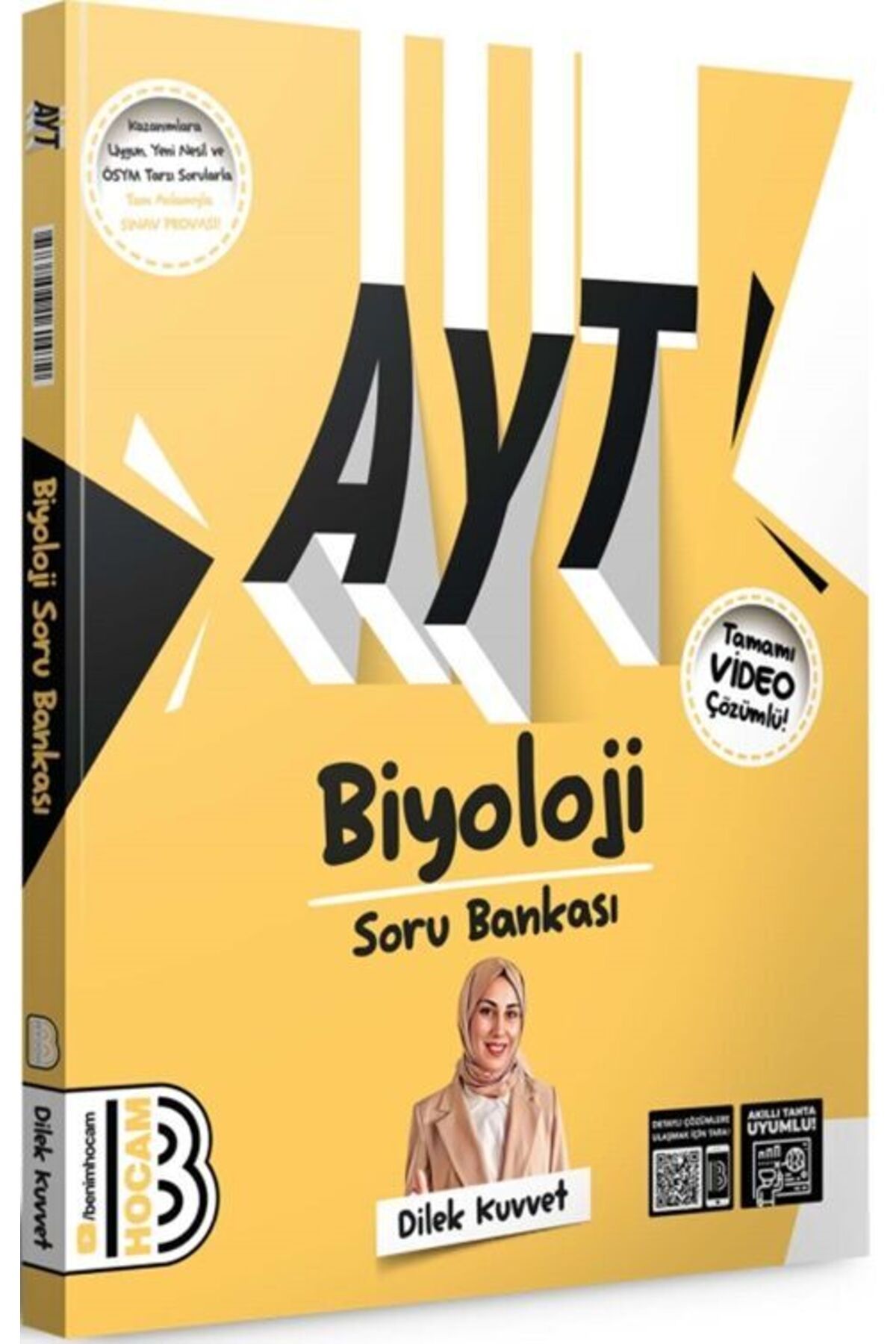 Benim Hocam Yayınları Benim Hocam AYT Biyoloji Tamamı Video Çözümlü Soru Bankası