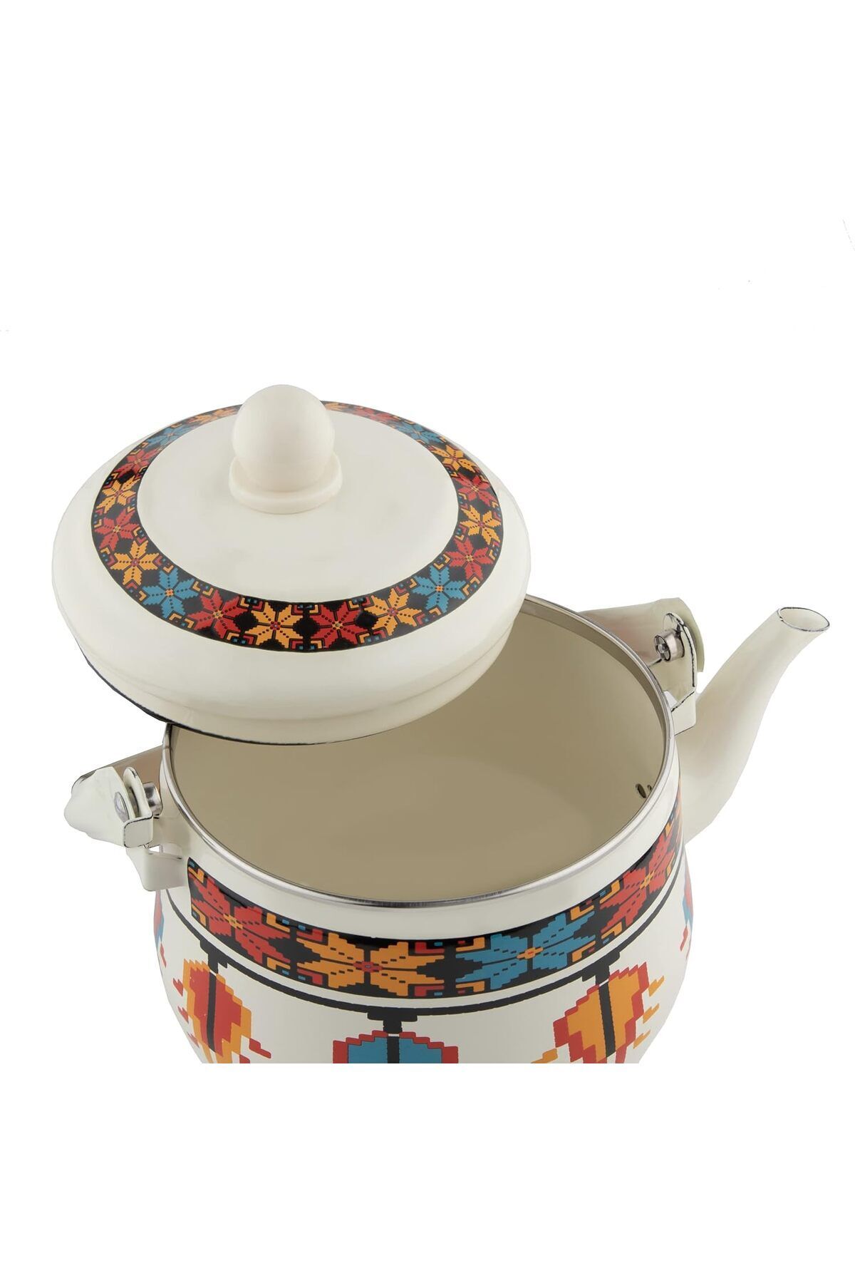 ALSAIF-2L Saif Teapot, durable and elegant, ideal for serving tea and other teas. Red 3