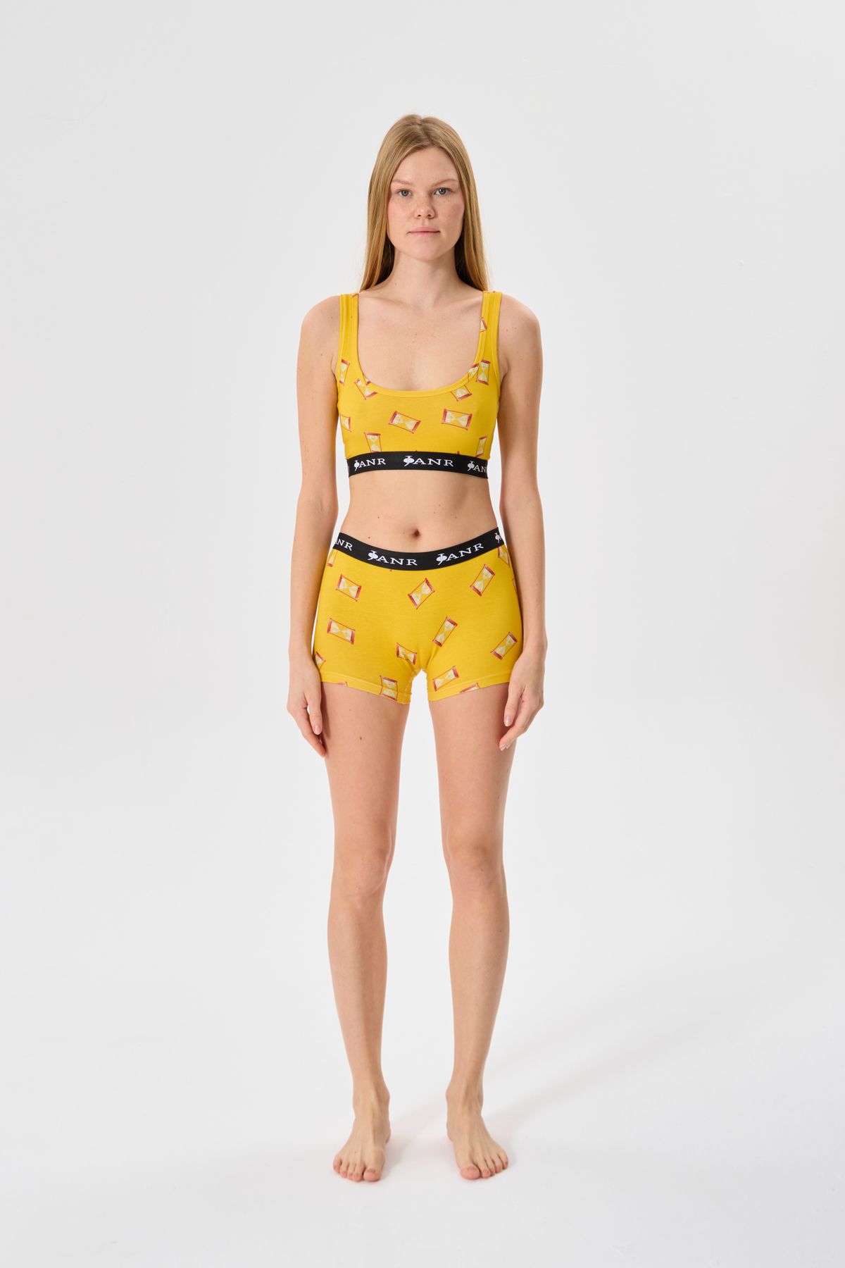JANR Passionate Times Yellow Series Kadın Boyshort