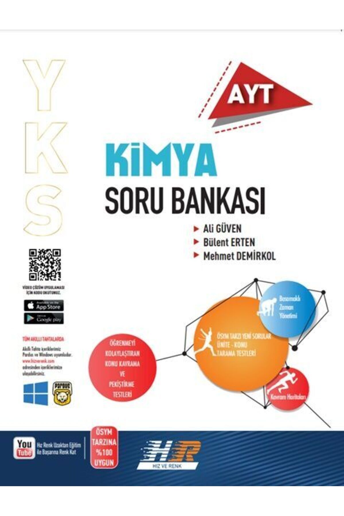 Hız ve Renk Yayınları Hız ve Renk AYT Kimya Soru Bankası