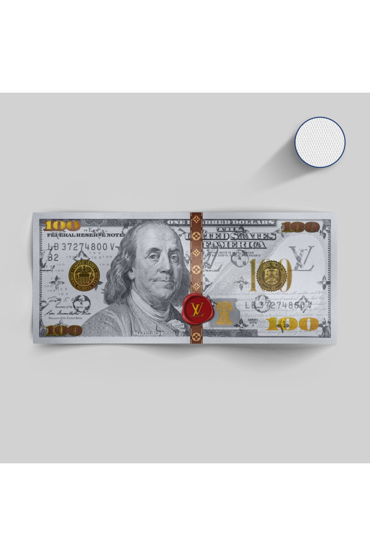 Yzc Store LV | Lüks Dolar Posteri | Luxury Poster | Lüks Marka Para Baskı Poster Ev Dekor