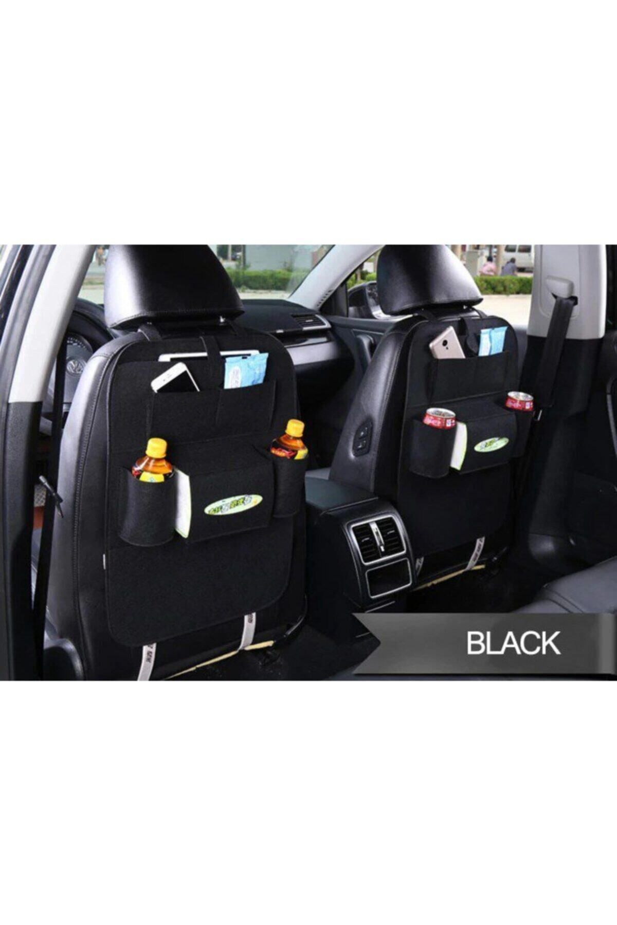 Ankaflex-Car Seat Back Organizer Felt Organizer Car Interior Auto Bag 4