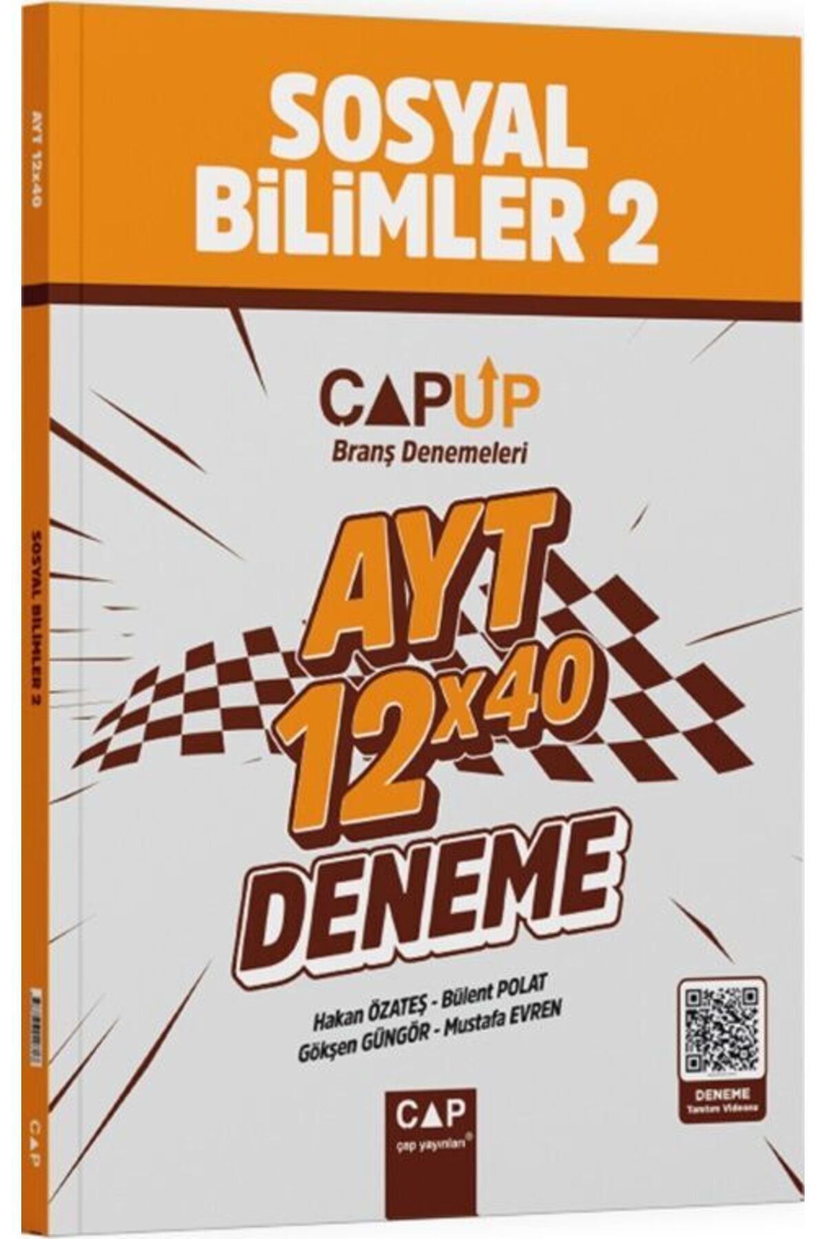 Çap Yayınları Çap Yayınları AYT Sosyal Bilimler 2 12 X 40 Up Deneme