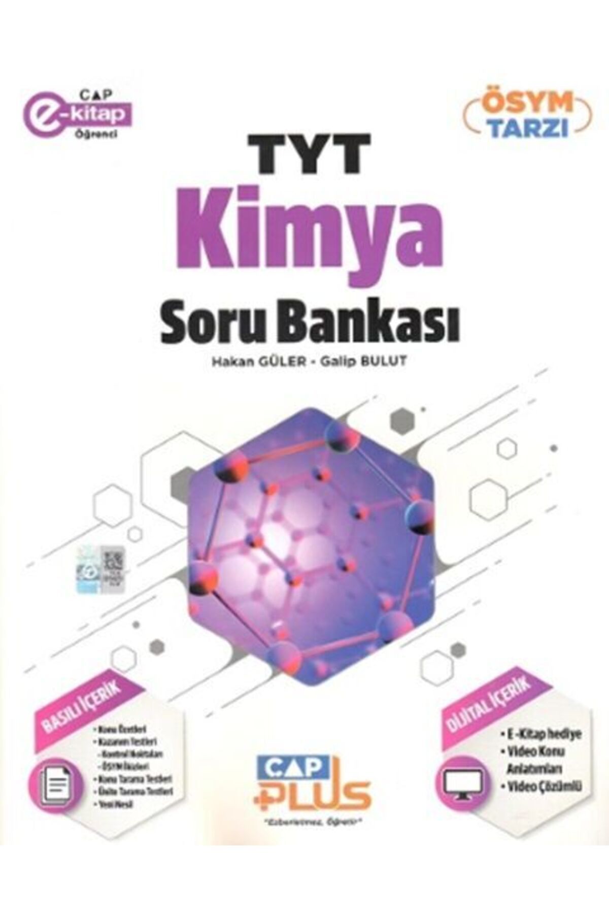 Çap Yayınları Çap Yayınları TYT Kimya Plus Soru Bankası