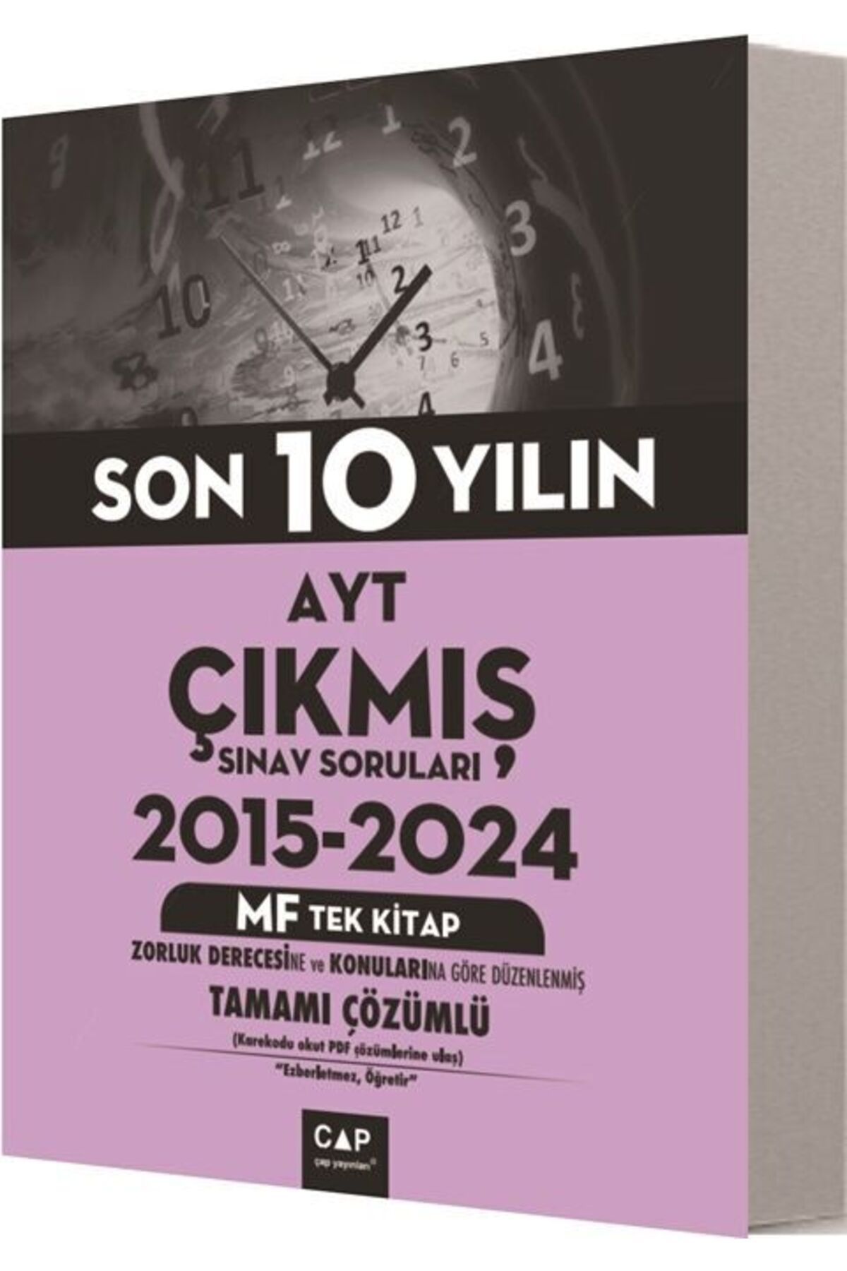 Çap Yayınları Çap Yayınları AYT MF Tek Kitap Son 10 Yılın Çıkmış Soruları