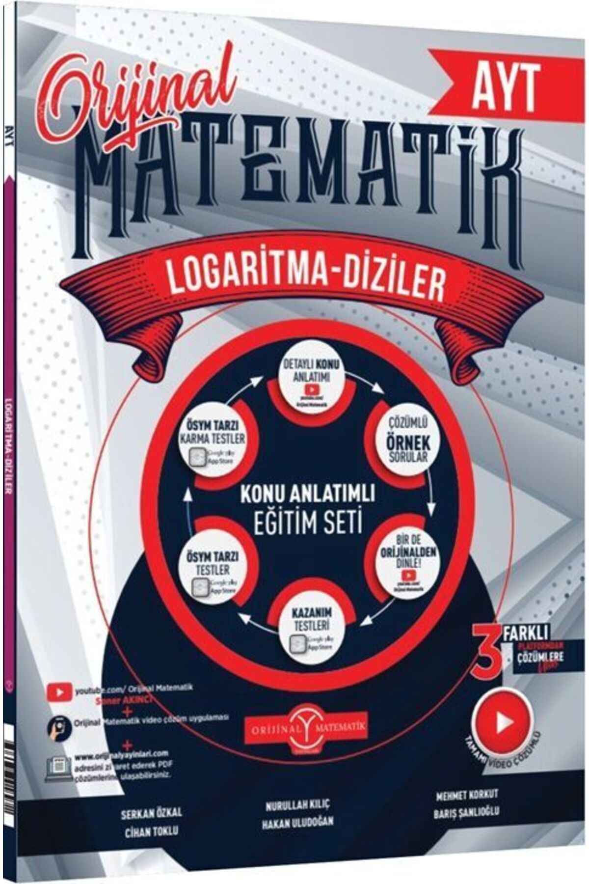 Orijinal Yayınları Orijinal Yayınları AYT Matematik Logaritma Diziler Konu Anlatımlı
