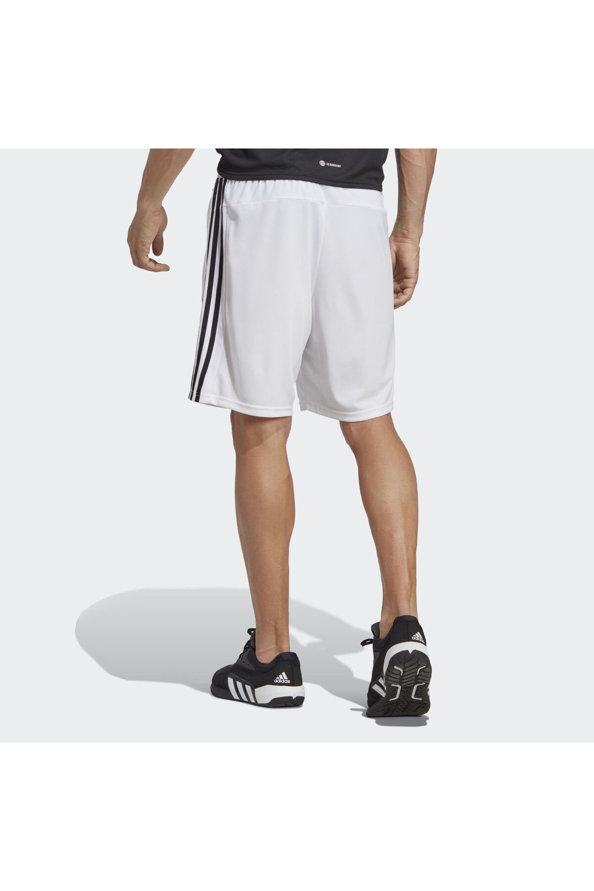 adidas-Train Essentials Piqué 3-Stripes Training Shorts 2