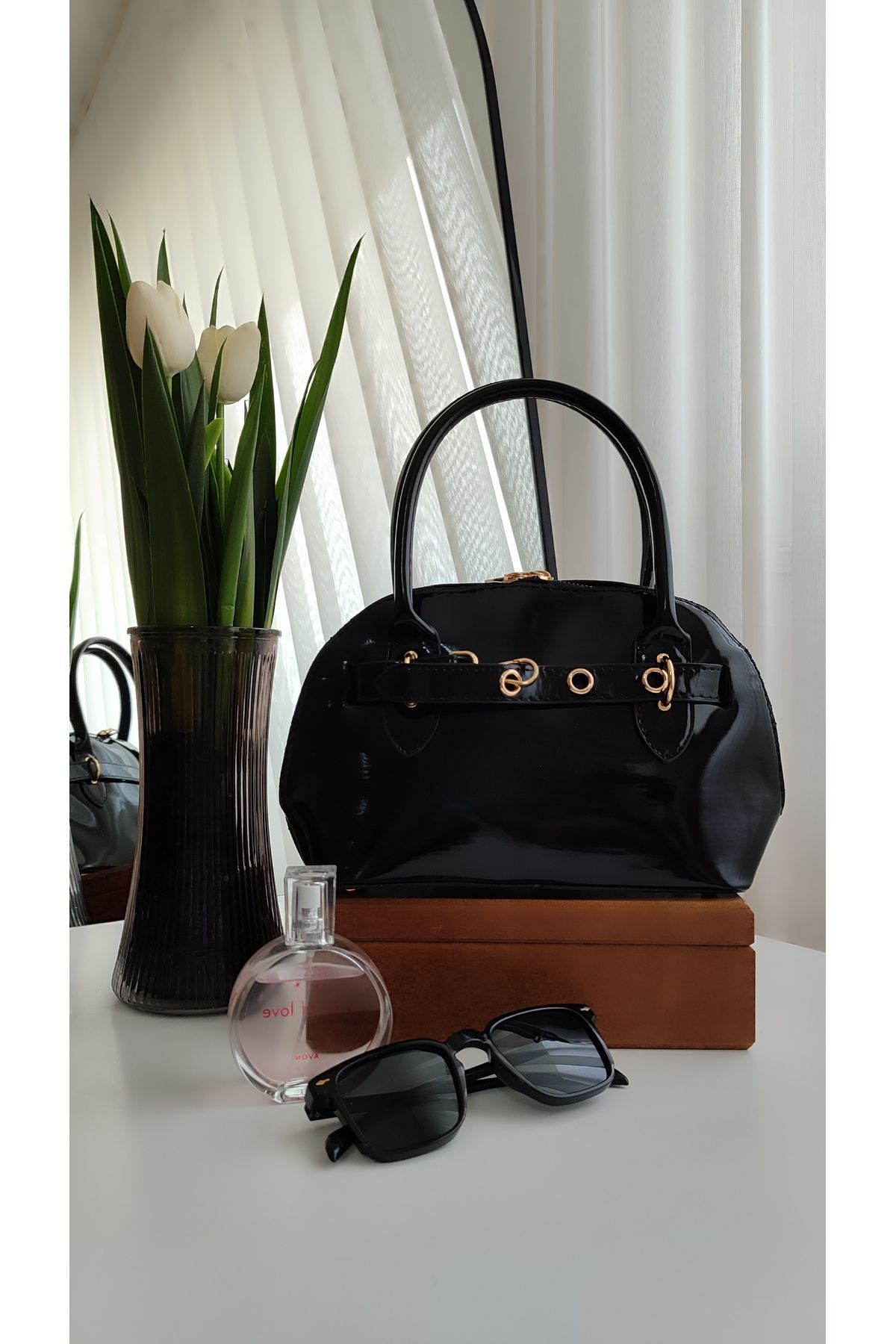 ravensbag KEMER DETAYLI EL ve OMUZ KADIN ÇANTA